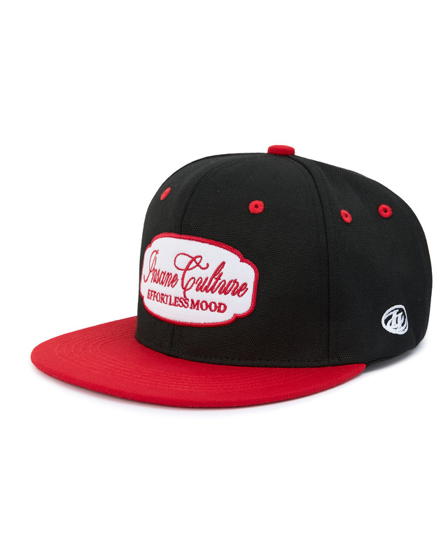 Insane® RetroPatch 9FIFTY Snapback - Red & Black