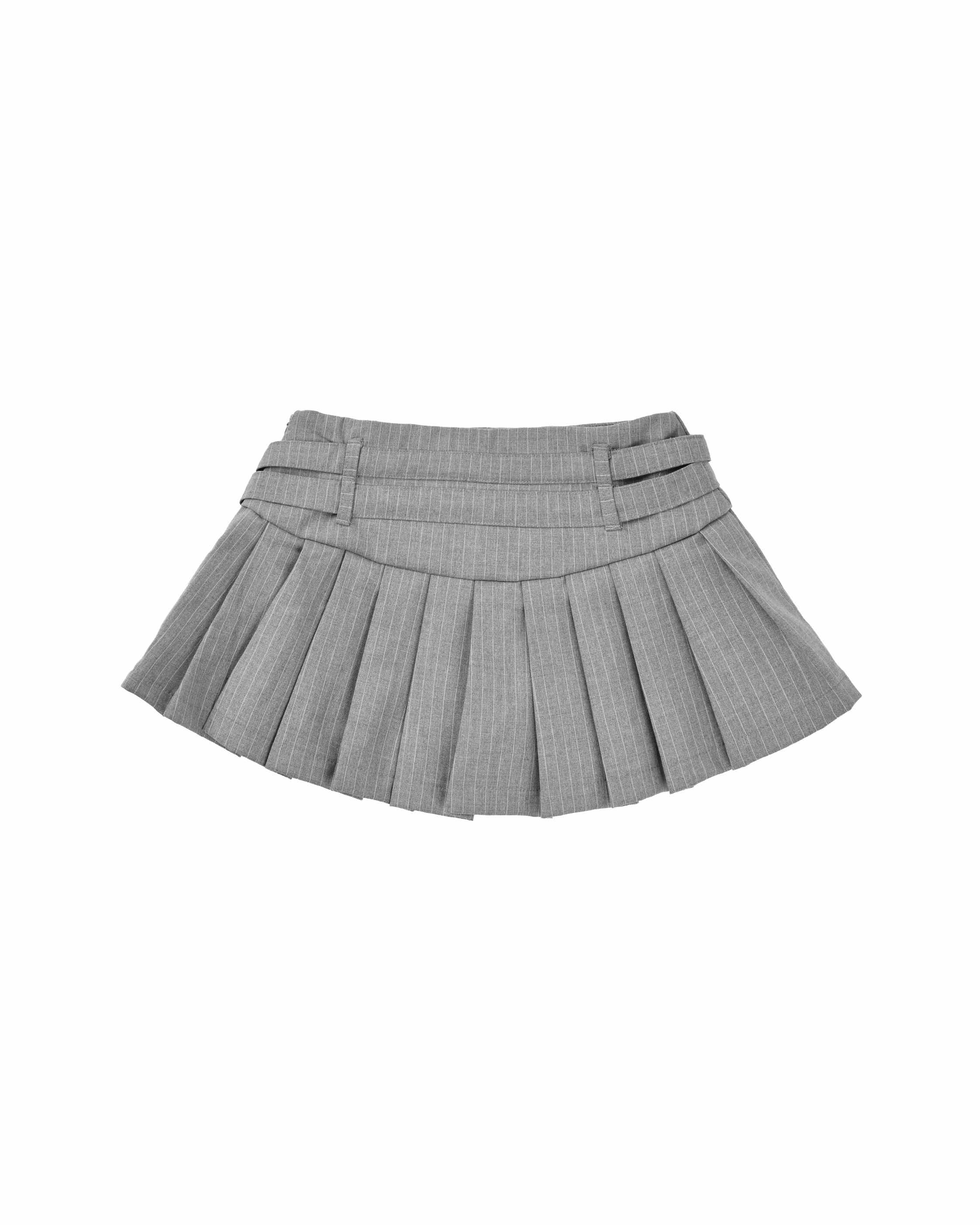Insane® Campus Mini Skirt - Grey