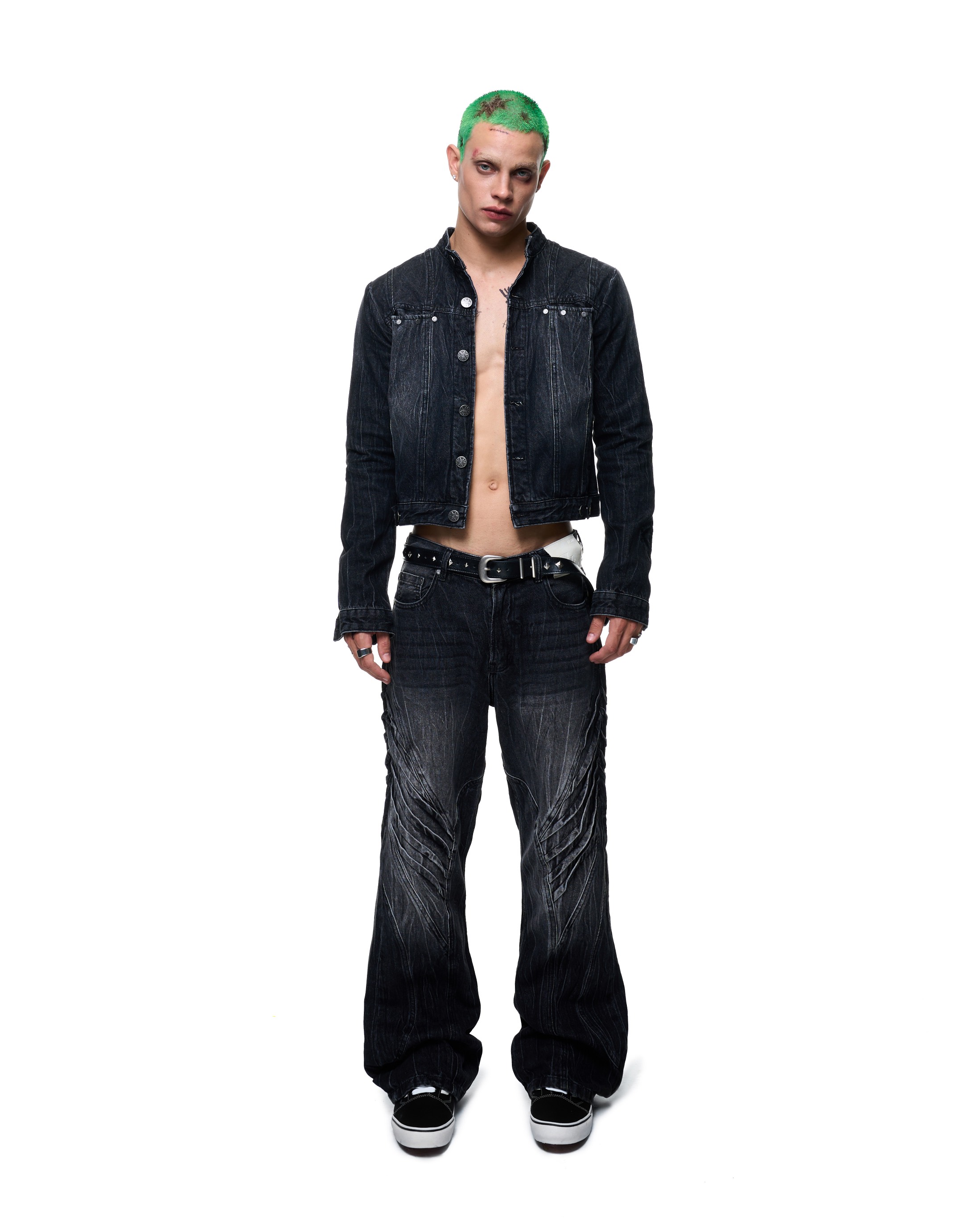 Insane® Elite Denim Women Jacket - Black