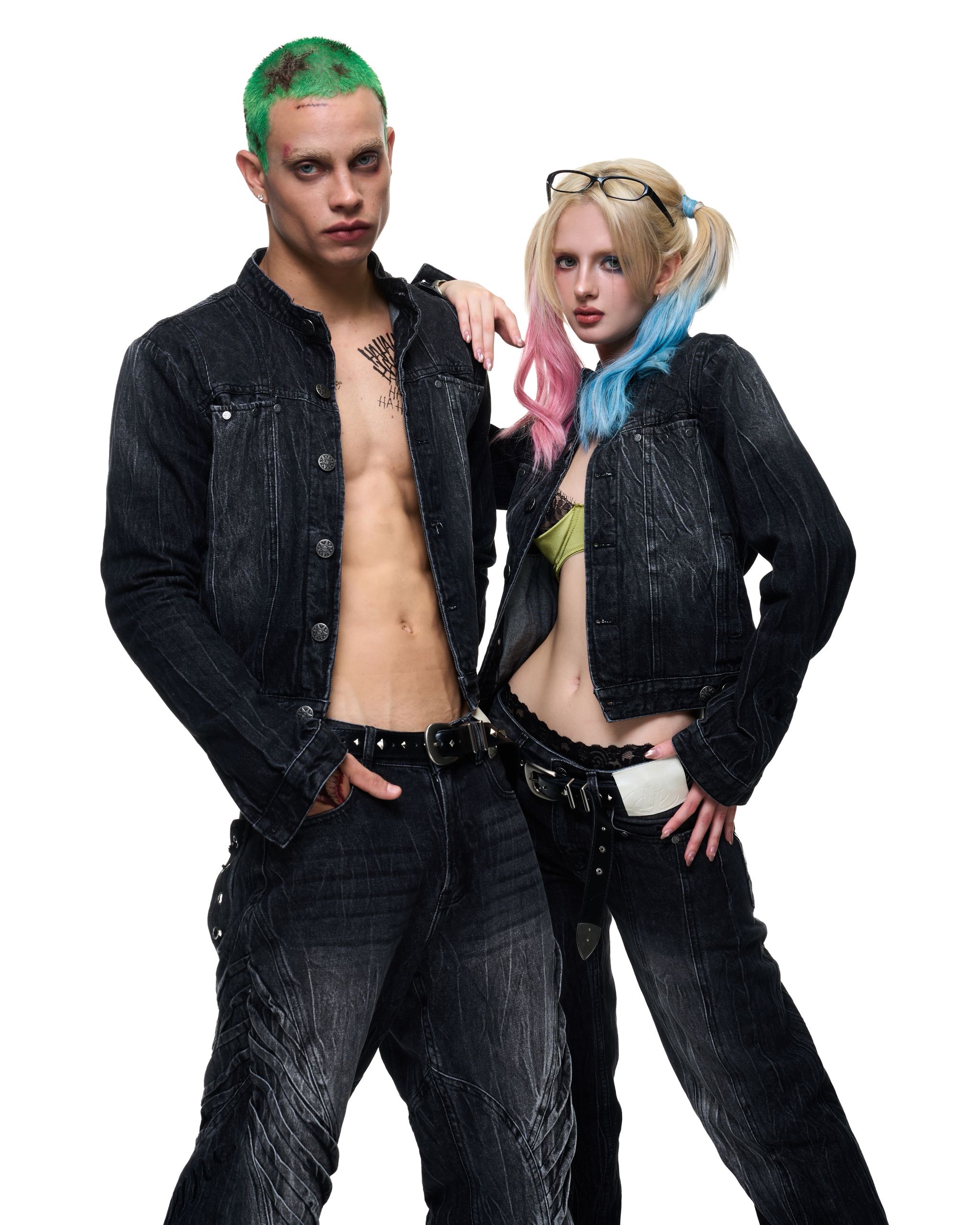 Insane® Elite Denim Women Jacket - Black