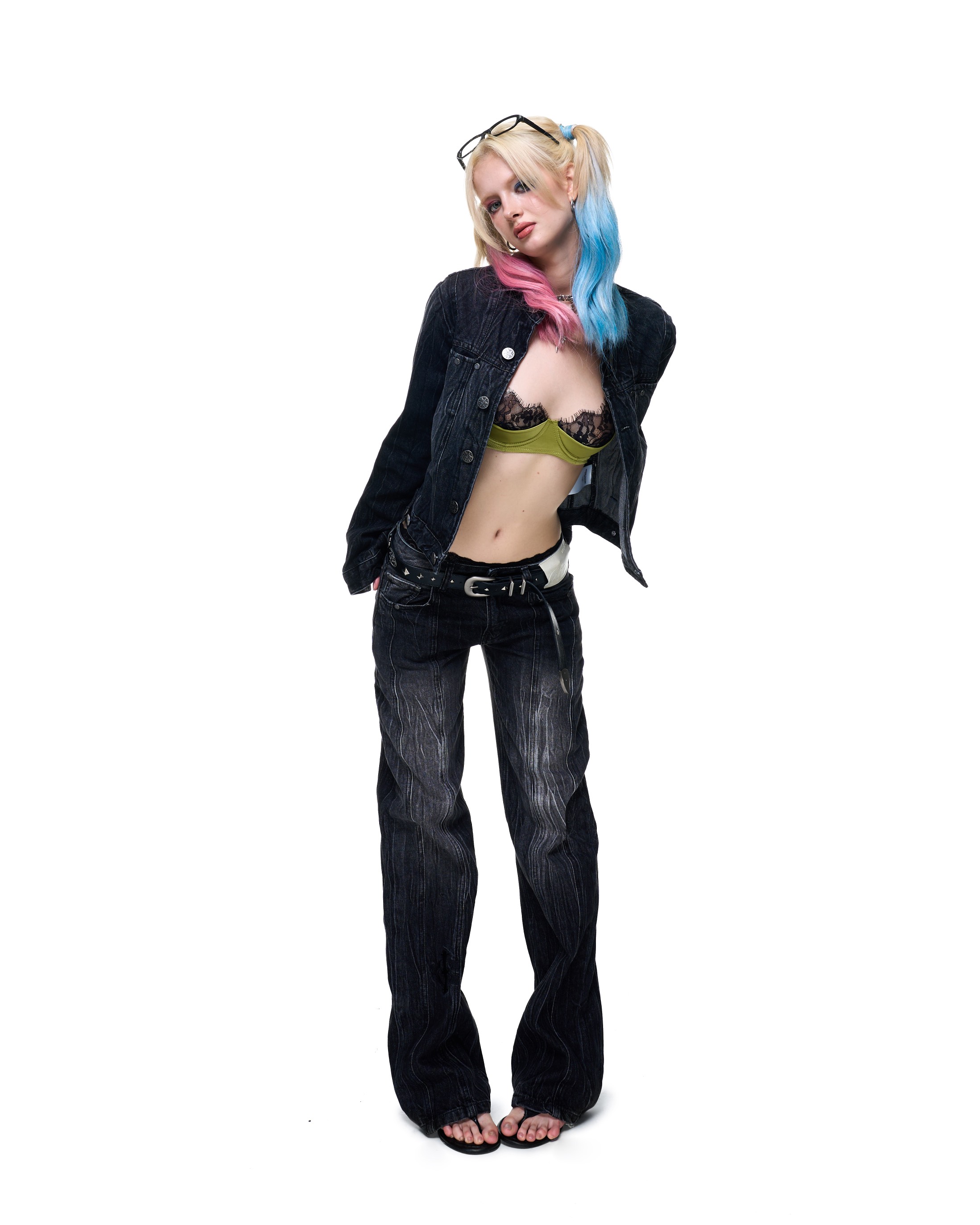 Insane® Elite Denim Women Pants - Black