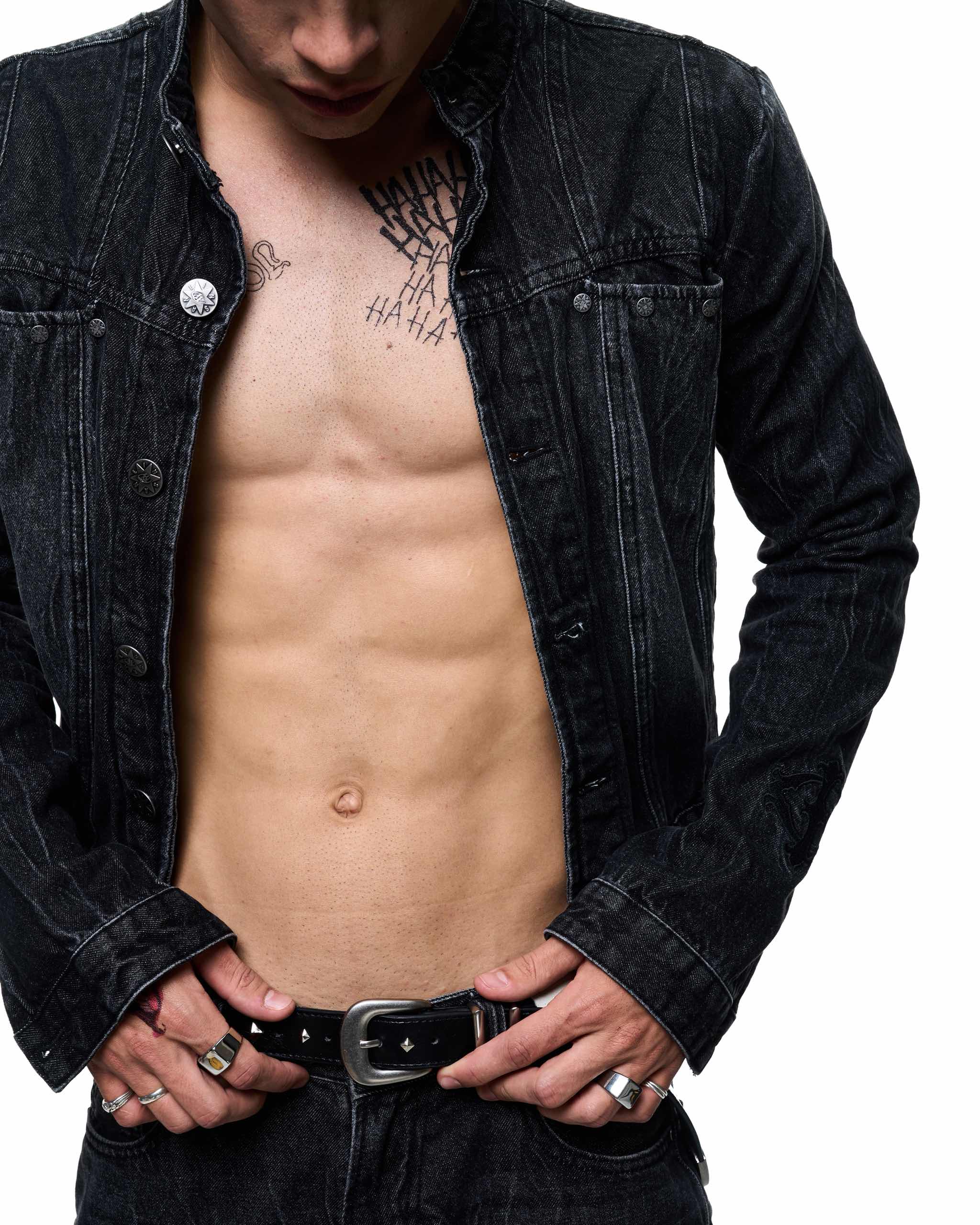 Insane® Elite Denim Women Jacket - Black