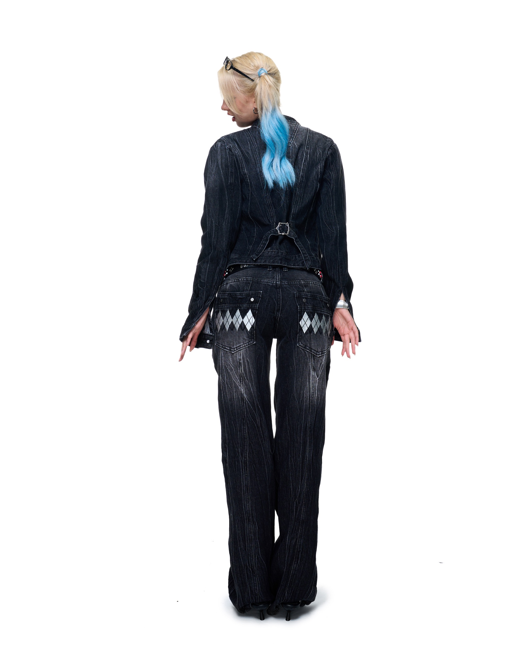 Insane® Elite Denim Women Pants - Black