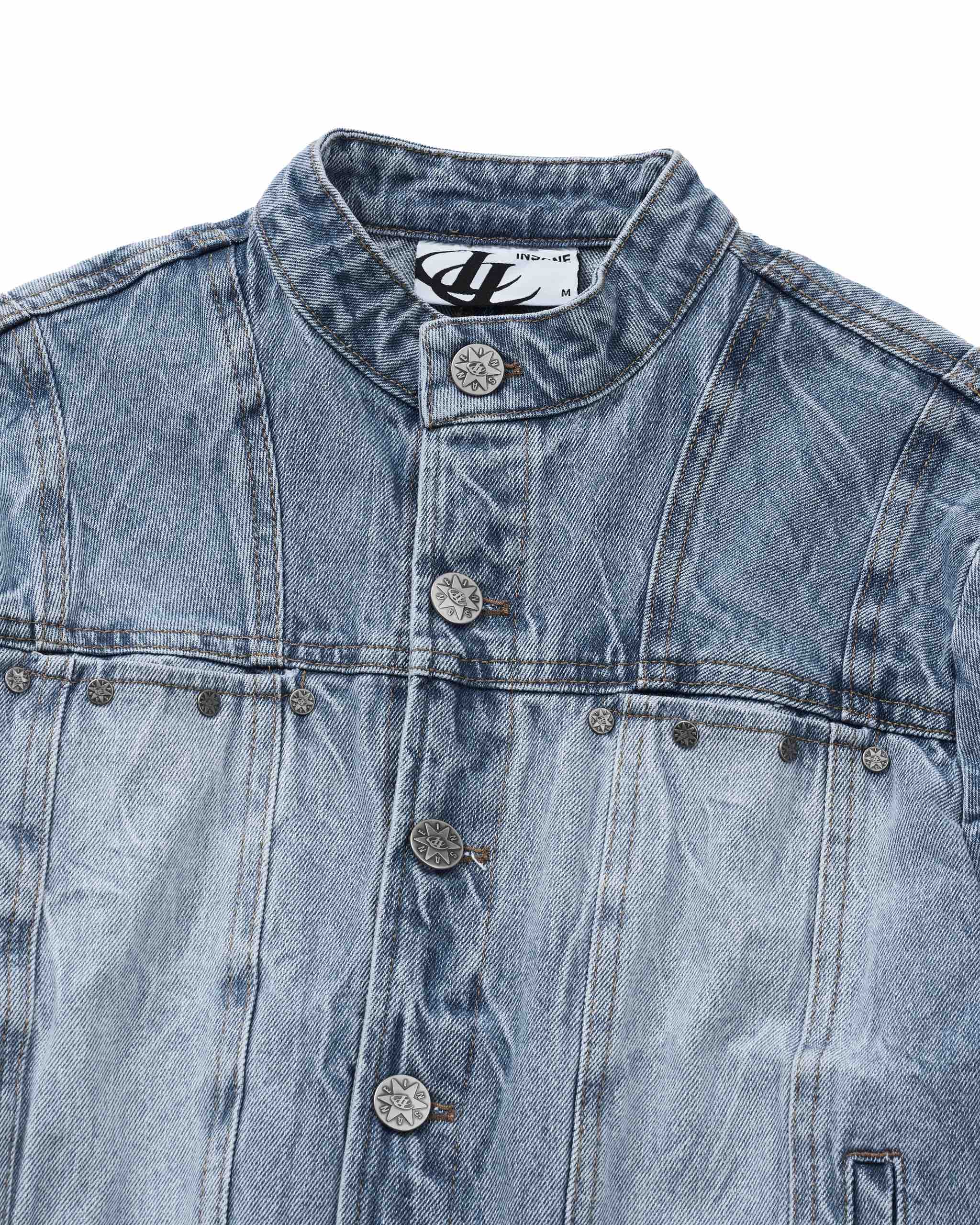 Insane® Elite Denim Women Jacket - Light Blue