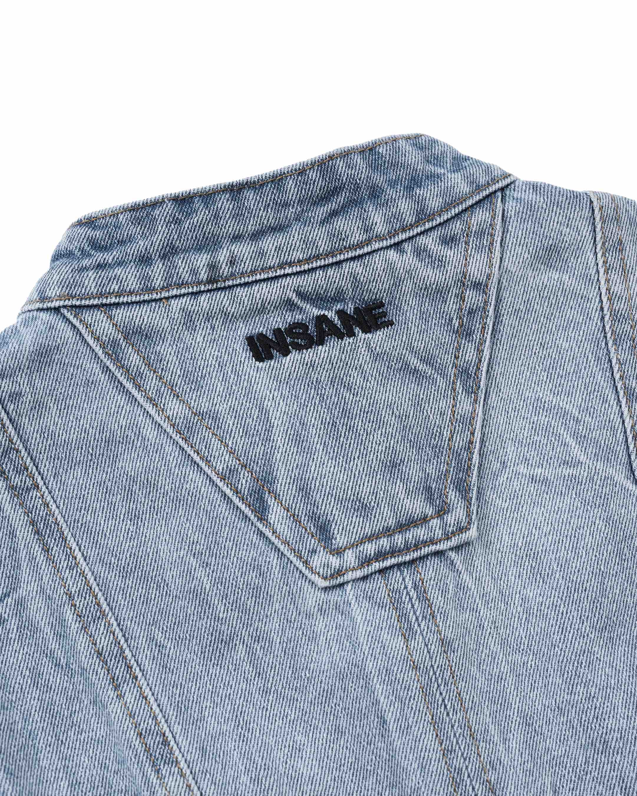 Insane® Elite Denim Women Jacket - Light Blue