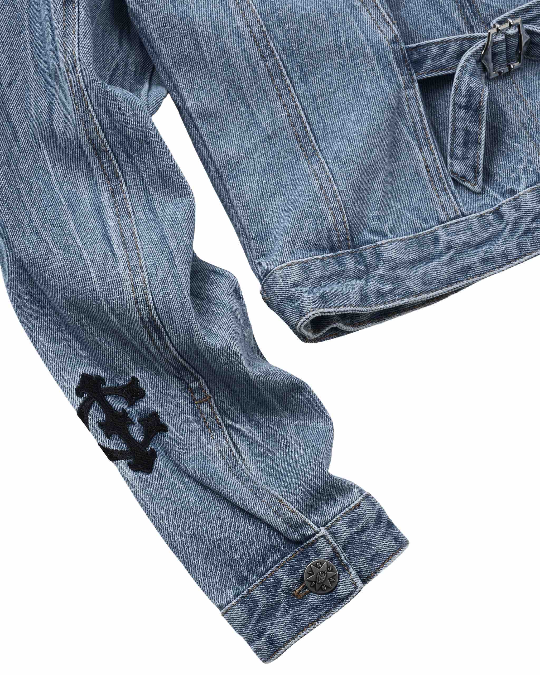 Insane® Elite Denim Women Jacket - Light Blue
