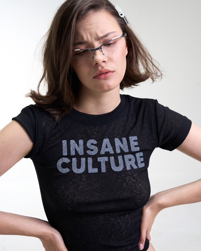 Insane® Culture Baby Tee - Black