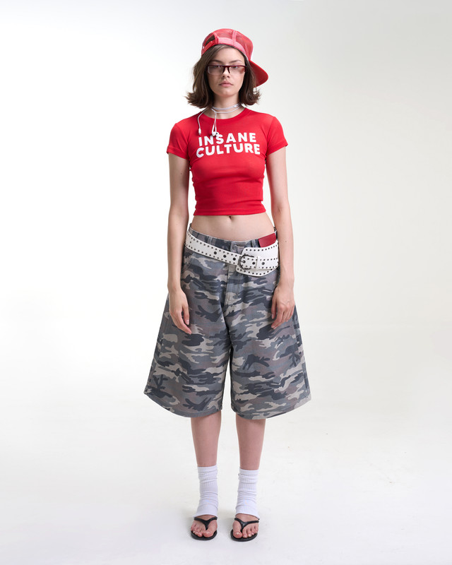 Insane® Culture Baby Tee - Red