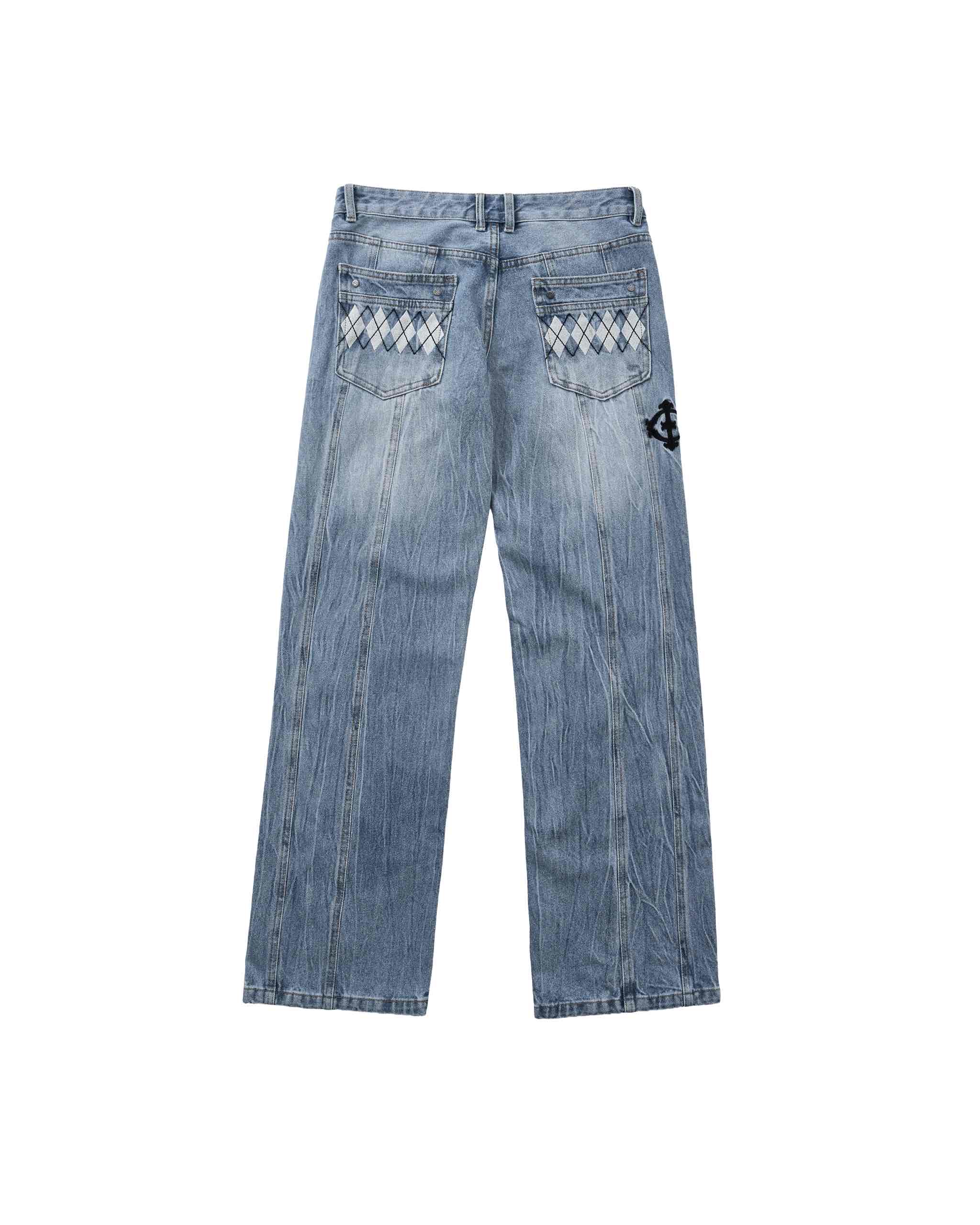 Insane® Elite Denim Women Pants - Light Blue