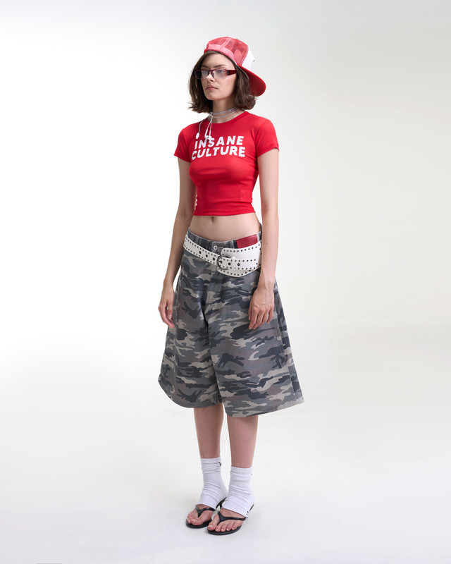 Insane® Culture Baby Tee - Red