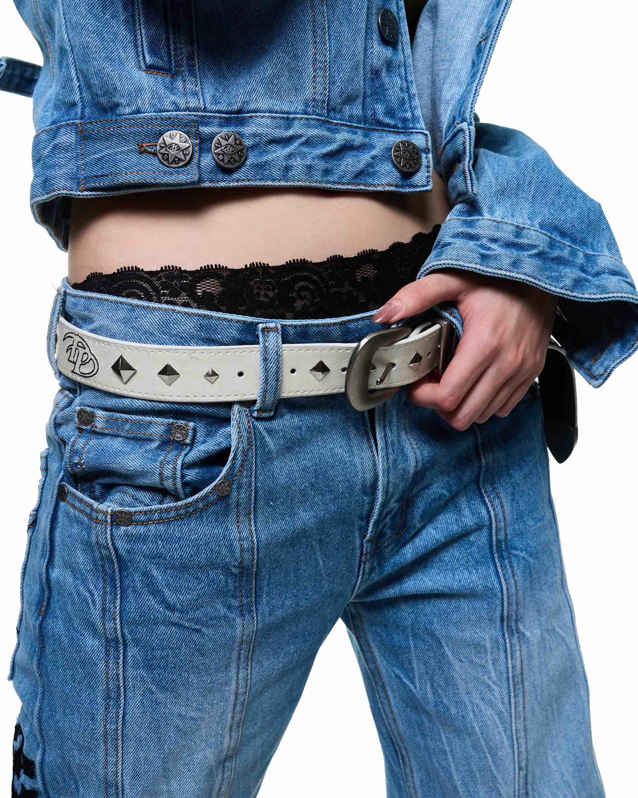 Insane® Elite Denim Women Pants - Light Blue