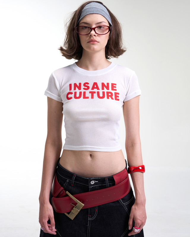 Insane® Culture Baby Tee - White