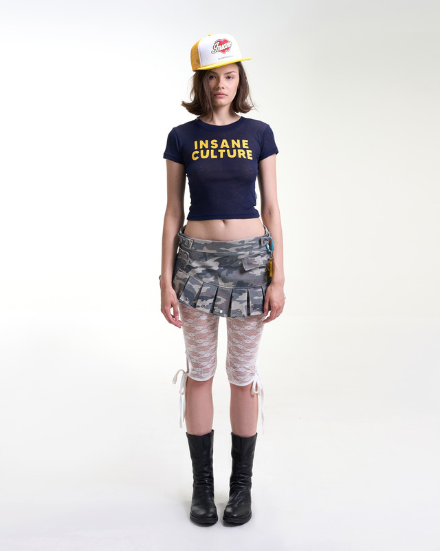 Insane® Culture Baby Tee - Navy