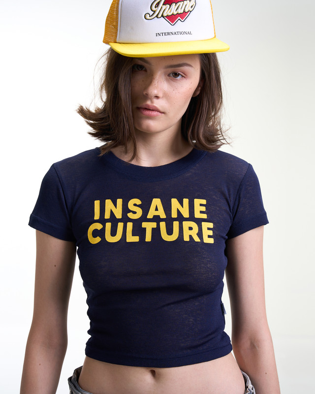 Insane® Culture Baby Tee - Navy