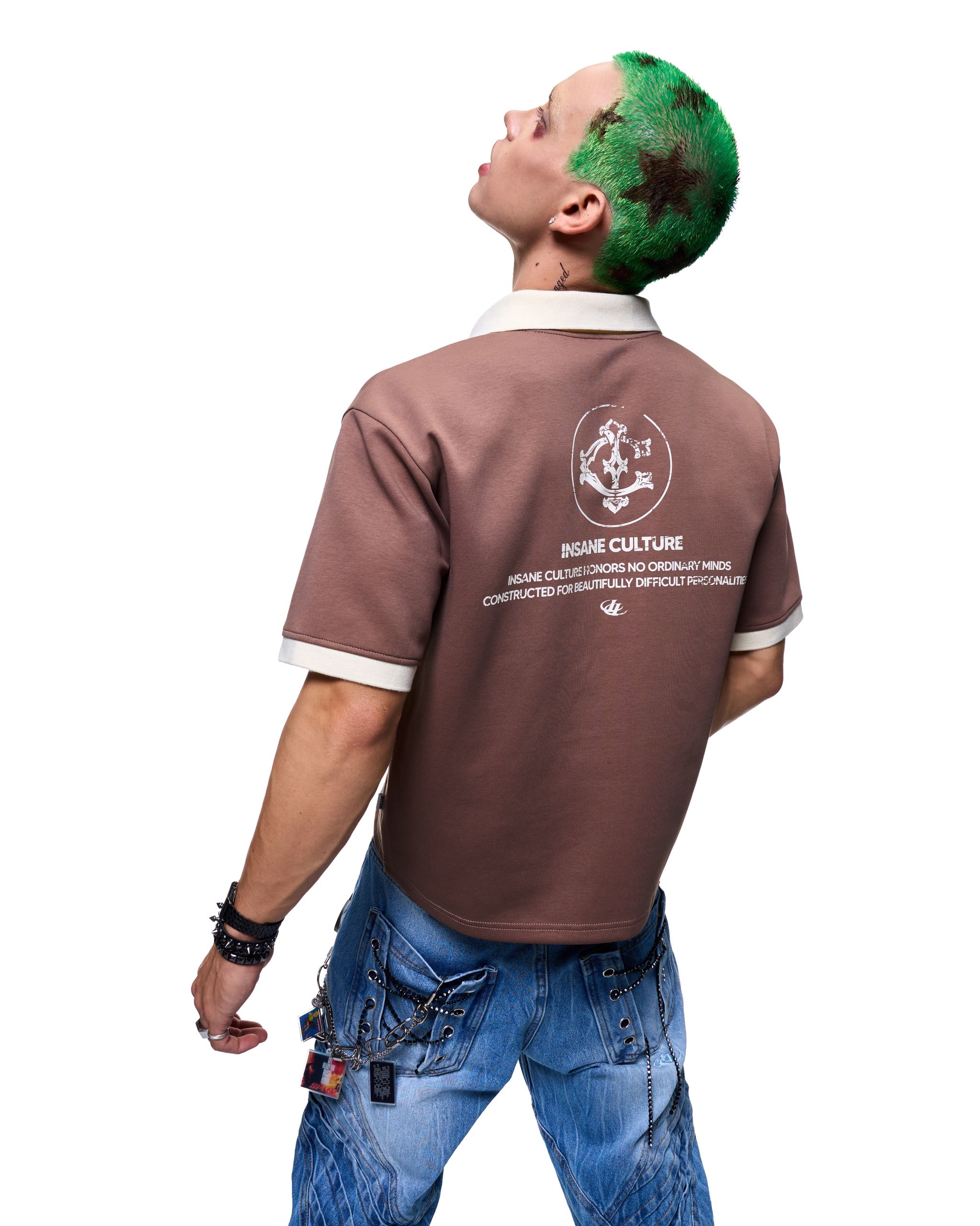 Insane® Hennessy Polo - Brown