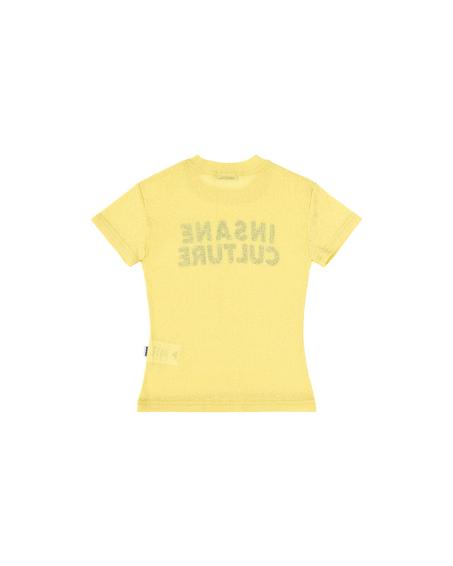 Insane® Culture Baby Tee - Lime Yellow
