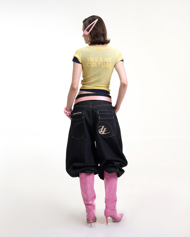 Insane® Culture Baby Tee - Lime Yellow