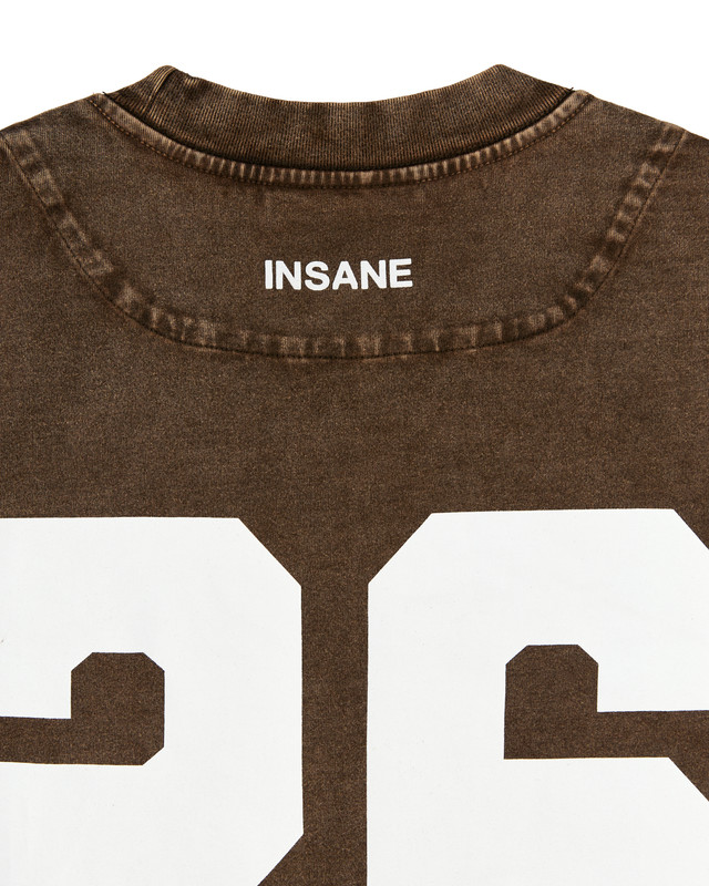 Insane® Culture 26 Washed Tee - Faded Brown