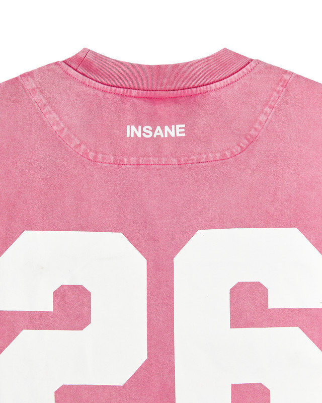 Insane® Culture 26 Washed Tee - Faded Pink