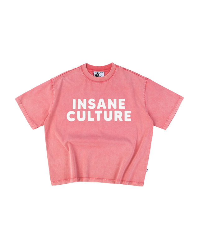 Insane® Culture 26 Washed Tee - Faded Red