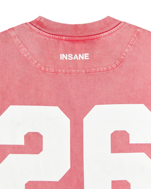 Insane® Culture 26 Washed Tee - Faded Red