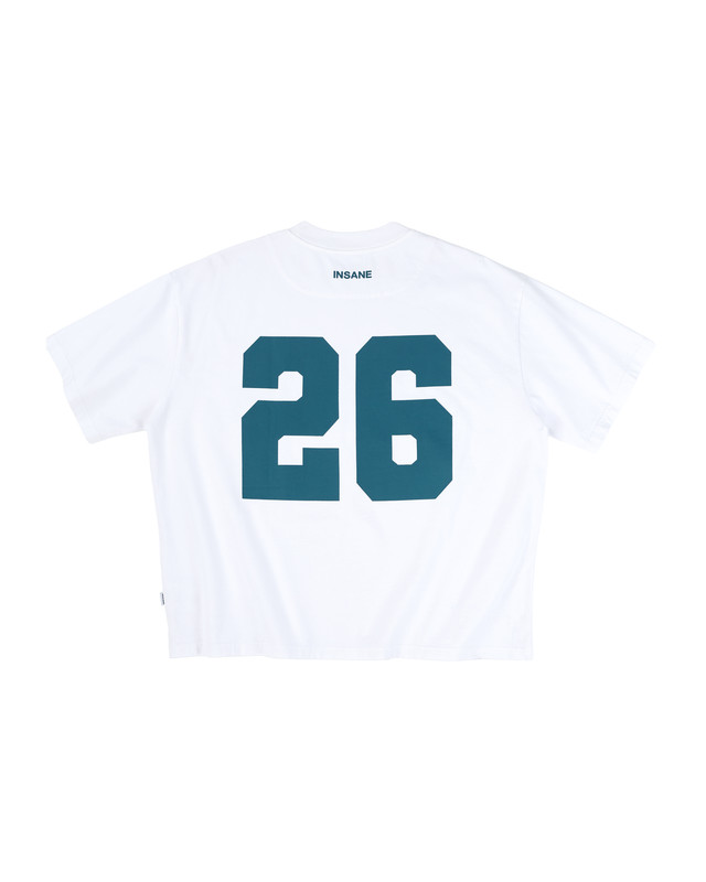 Insane® Culture 26 Washed Tee - Faded White