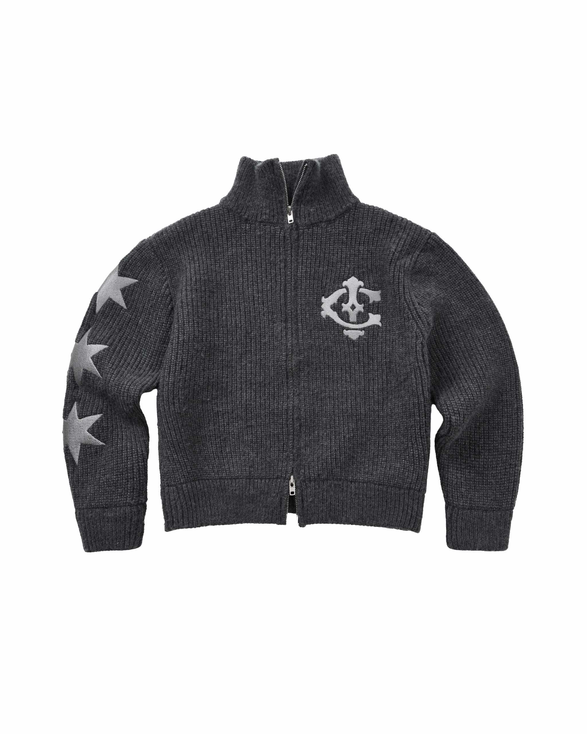 Insane® Harrington Cardigan - Dark Grey