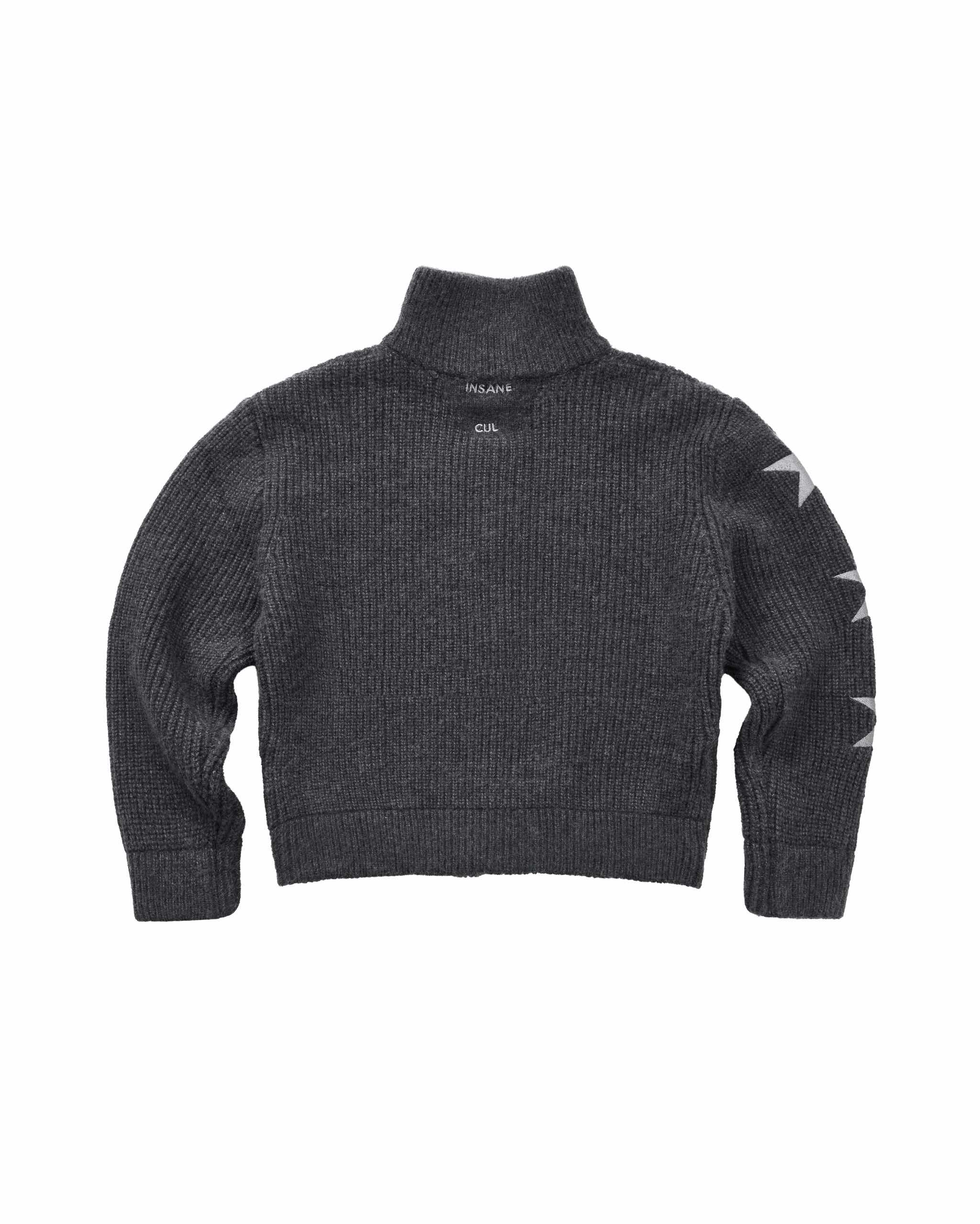 Insane® Harrington Cardigan - Dark Grey