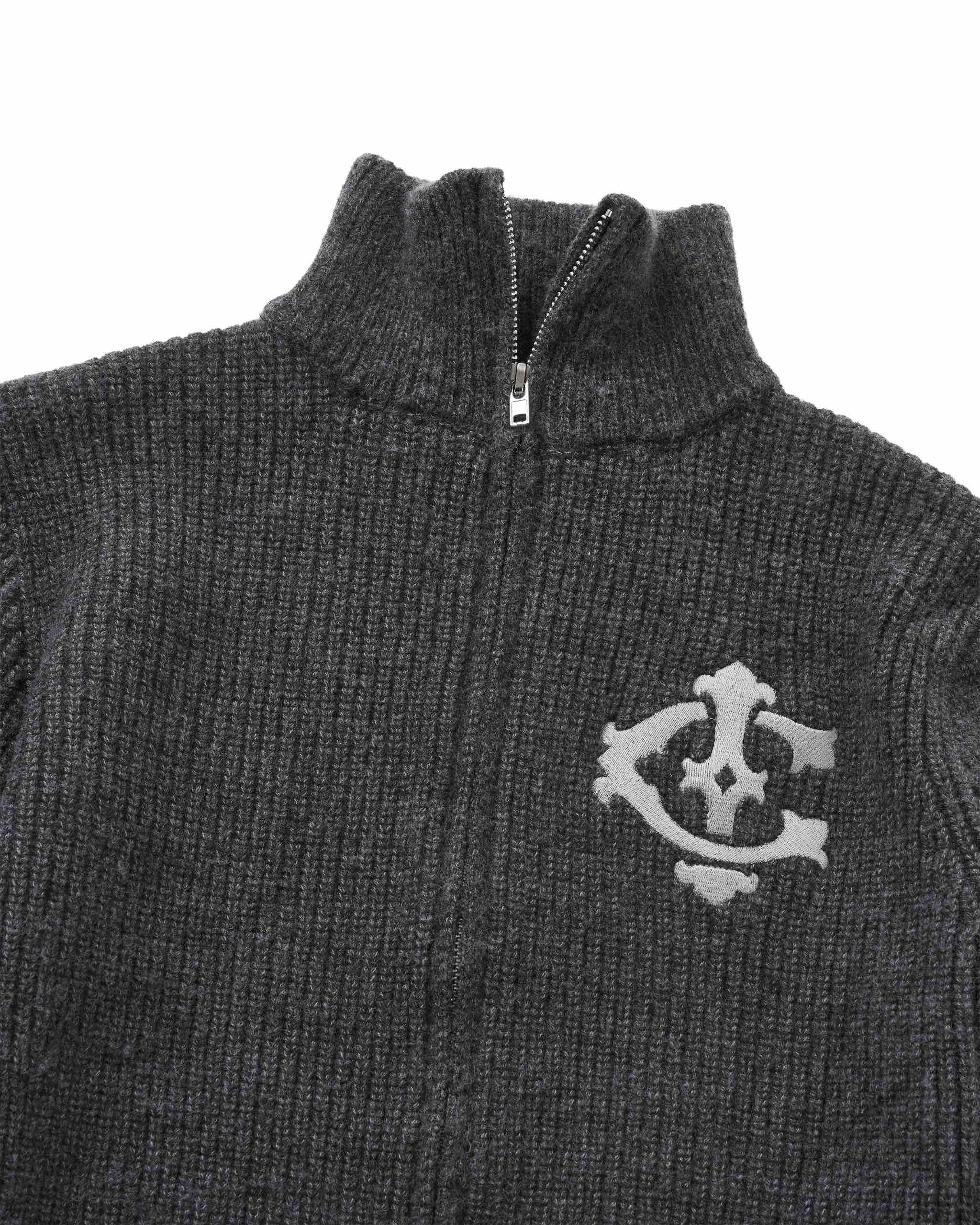 Insane® Harrington Cardigan - Dark Grey