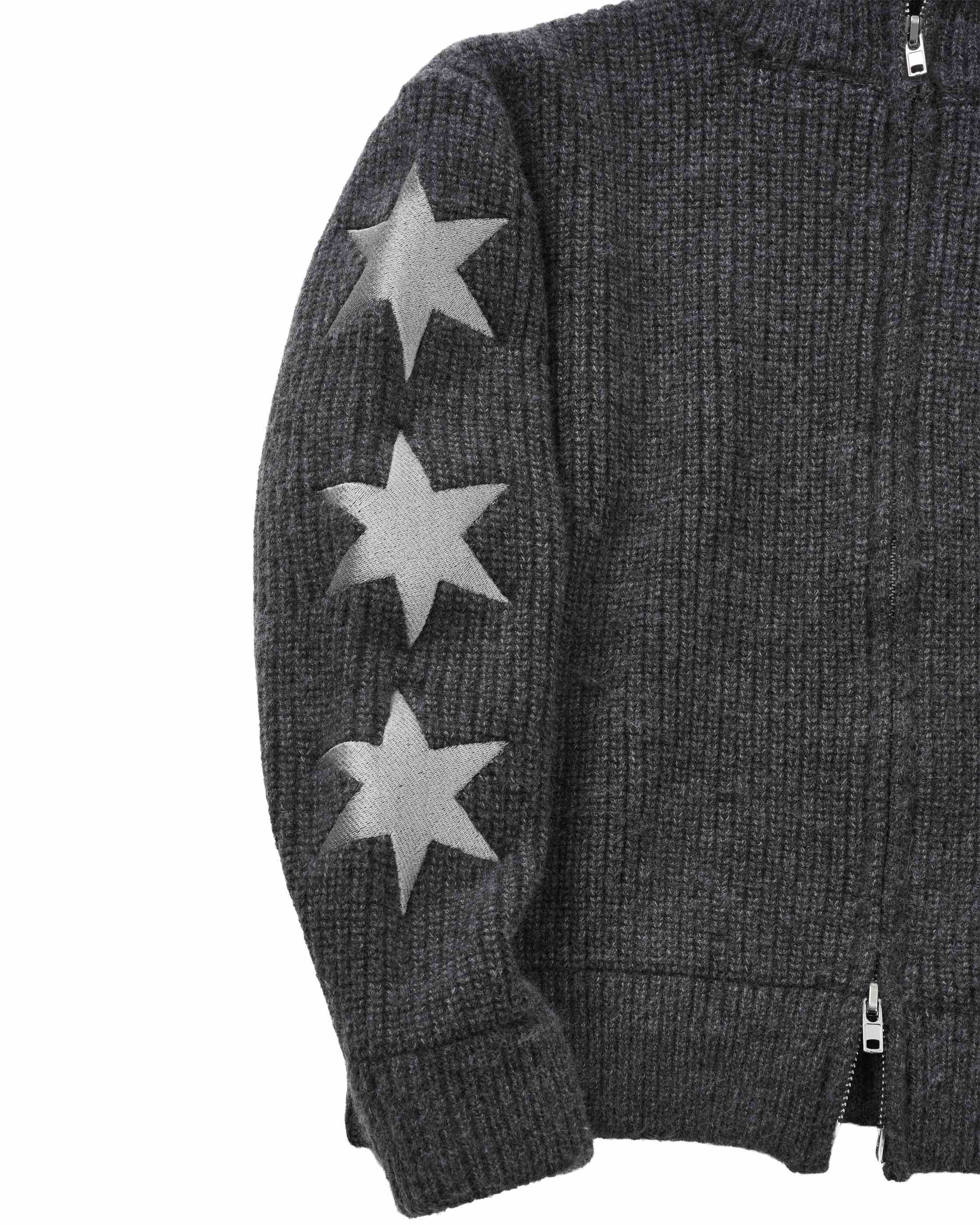 Insane® Harrington Cardigan - Dark Grey