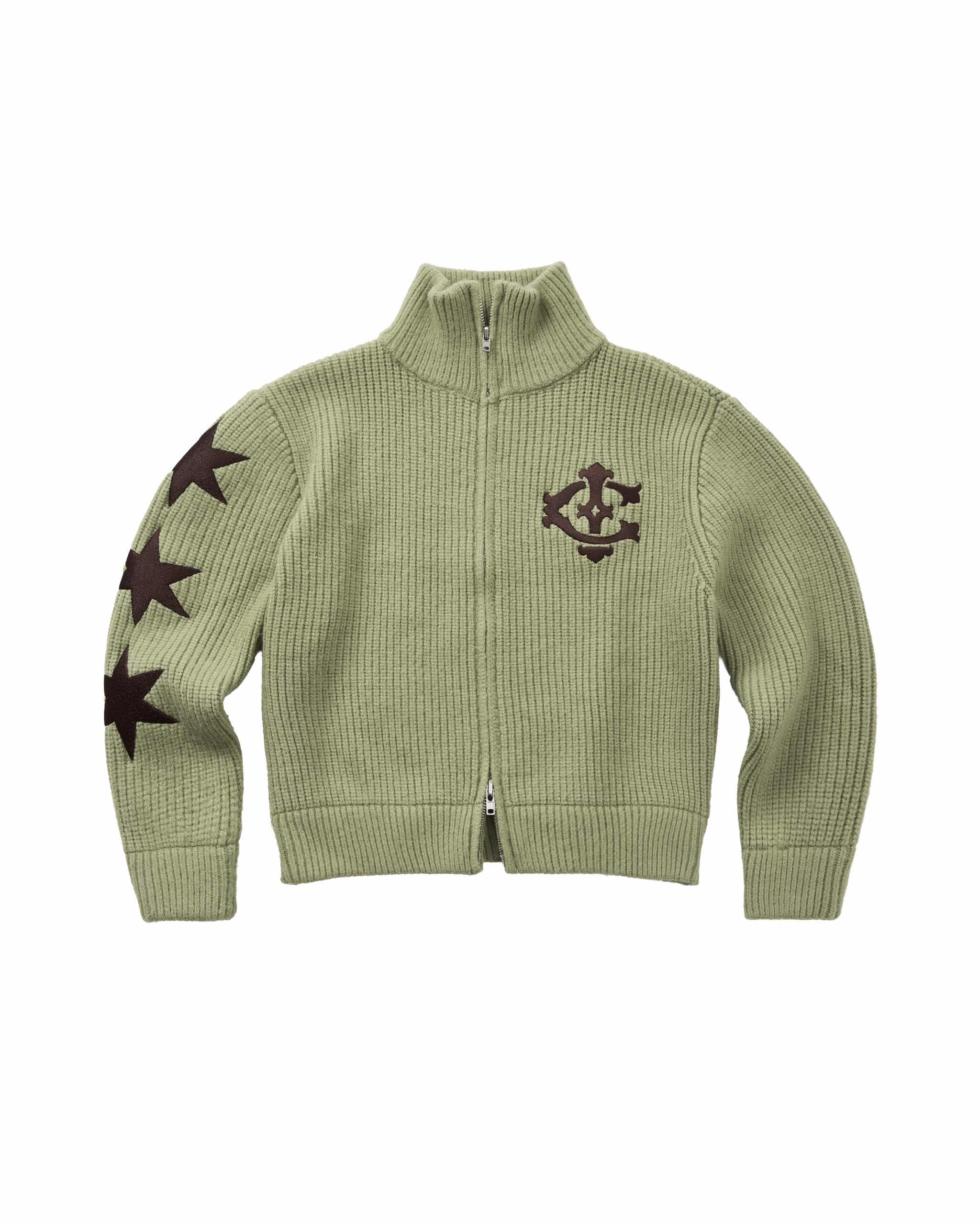 Insane® Harrington Cardigan - Avocado Green