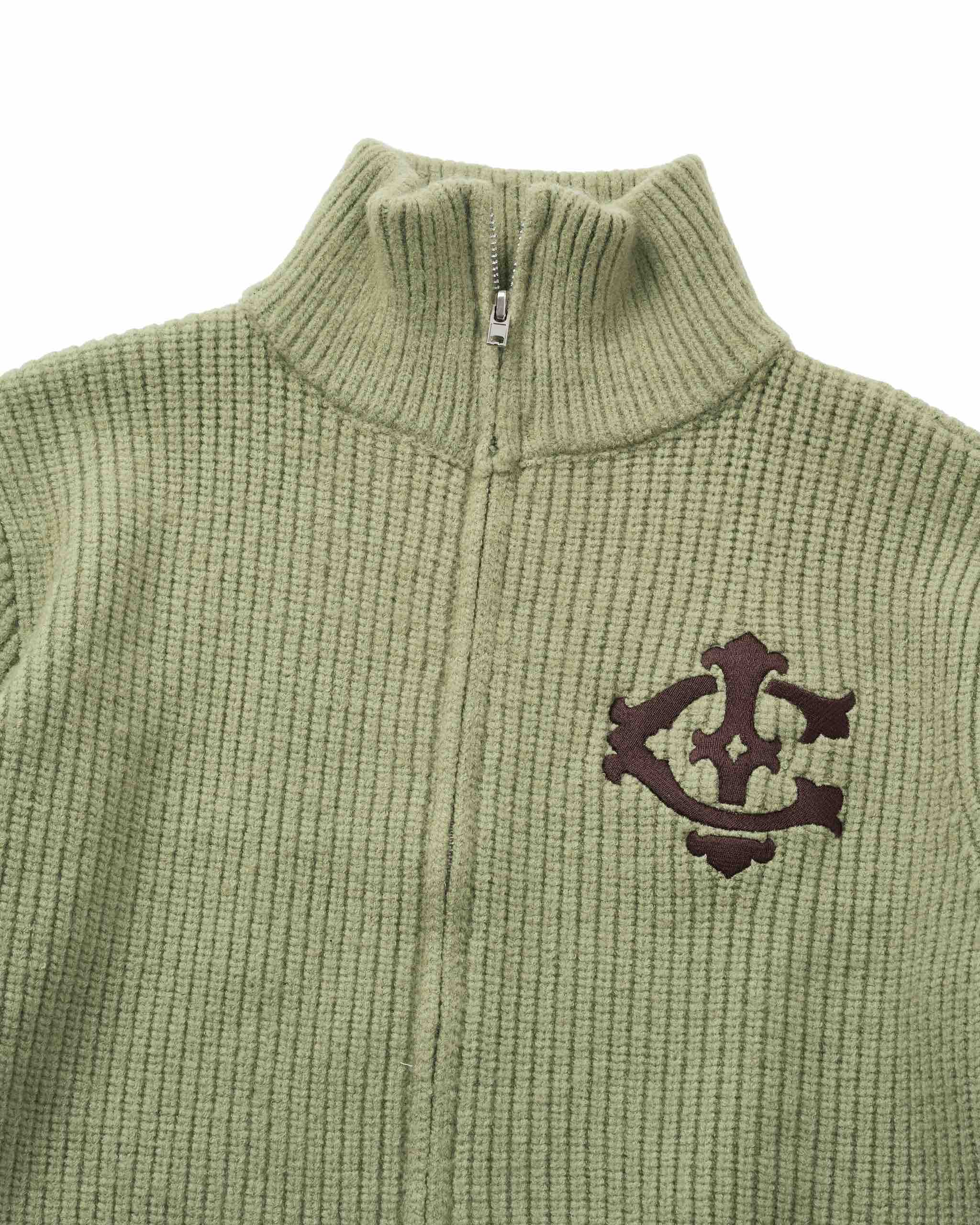Insane® Harrington Cardigan - Avocado Green