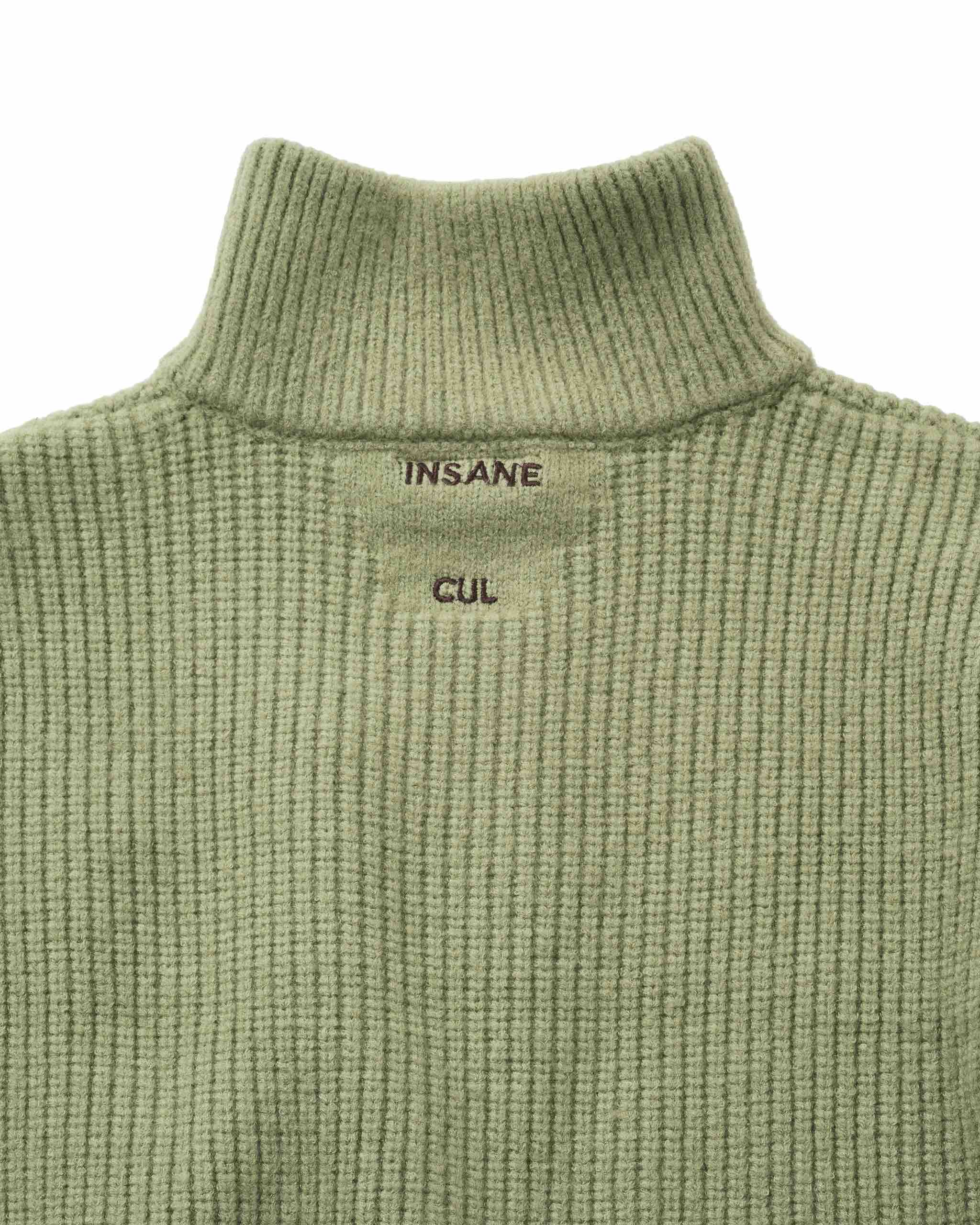 Insane® Harrington Cardigan - Avocado Green