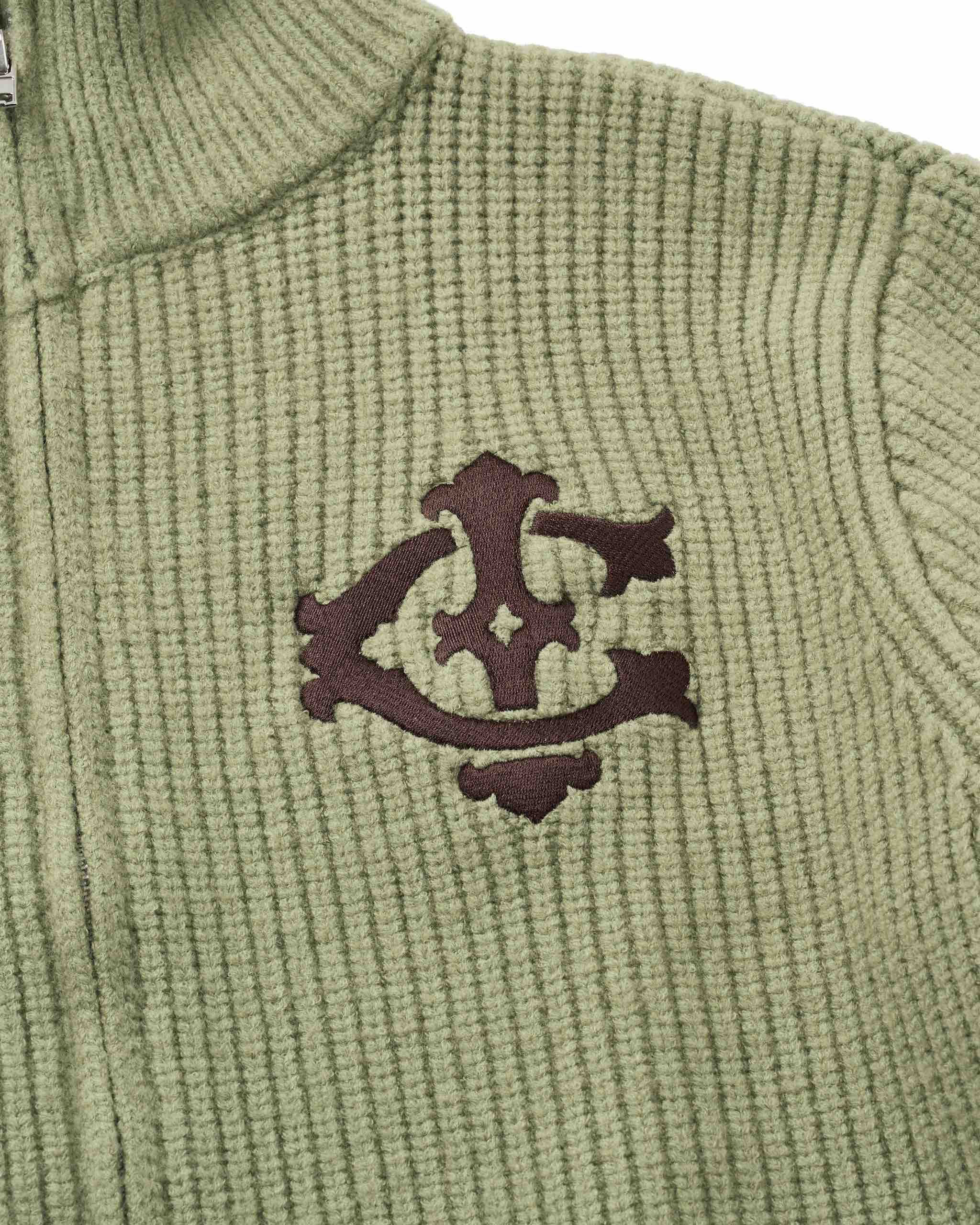 Insane® Harrington Cardigan - Avocado Green