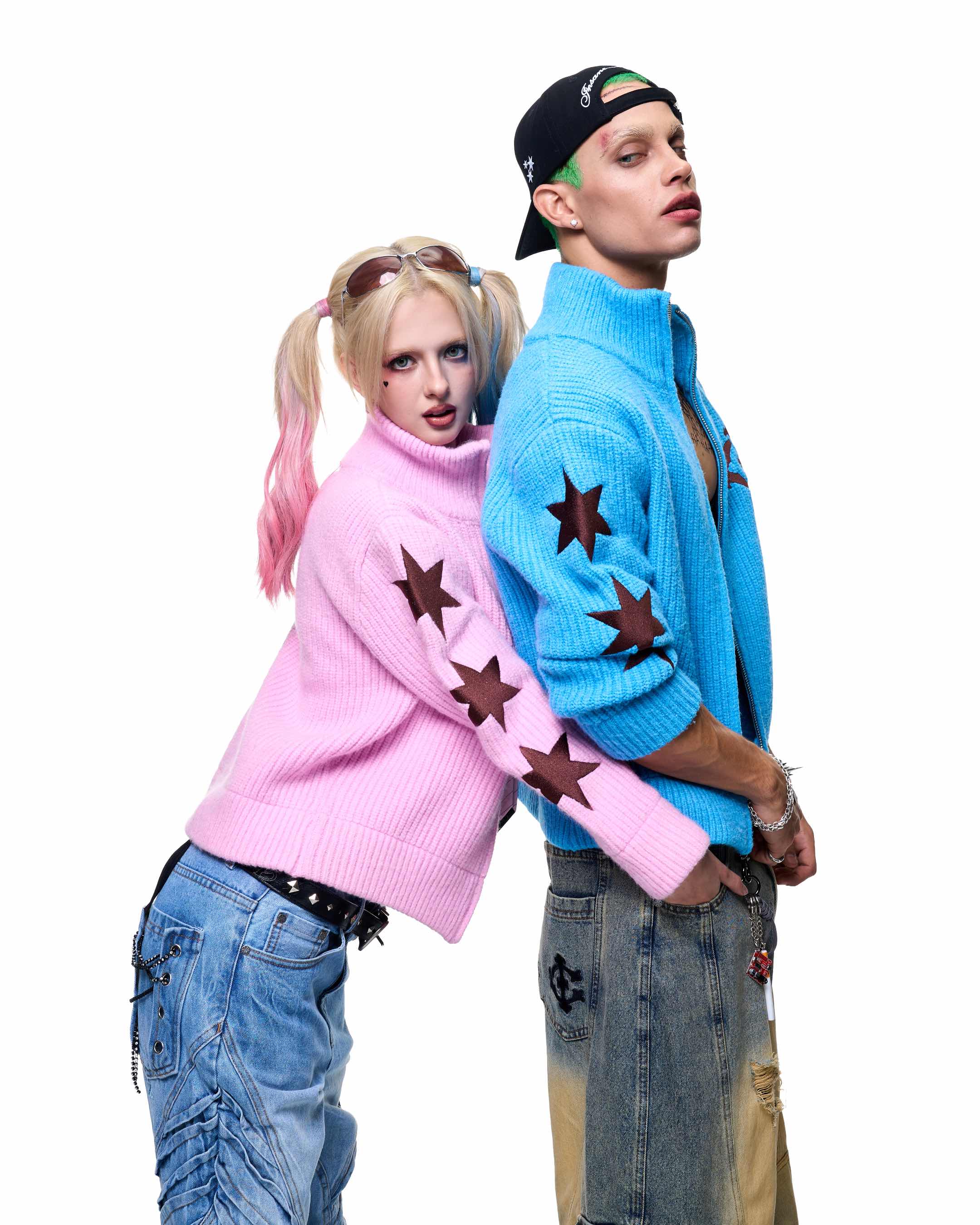 Insane® Harrington Cardigan - Baby Pink