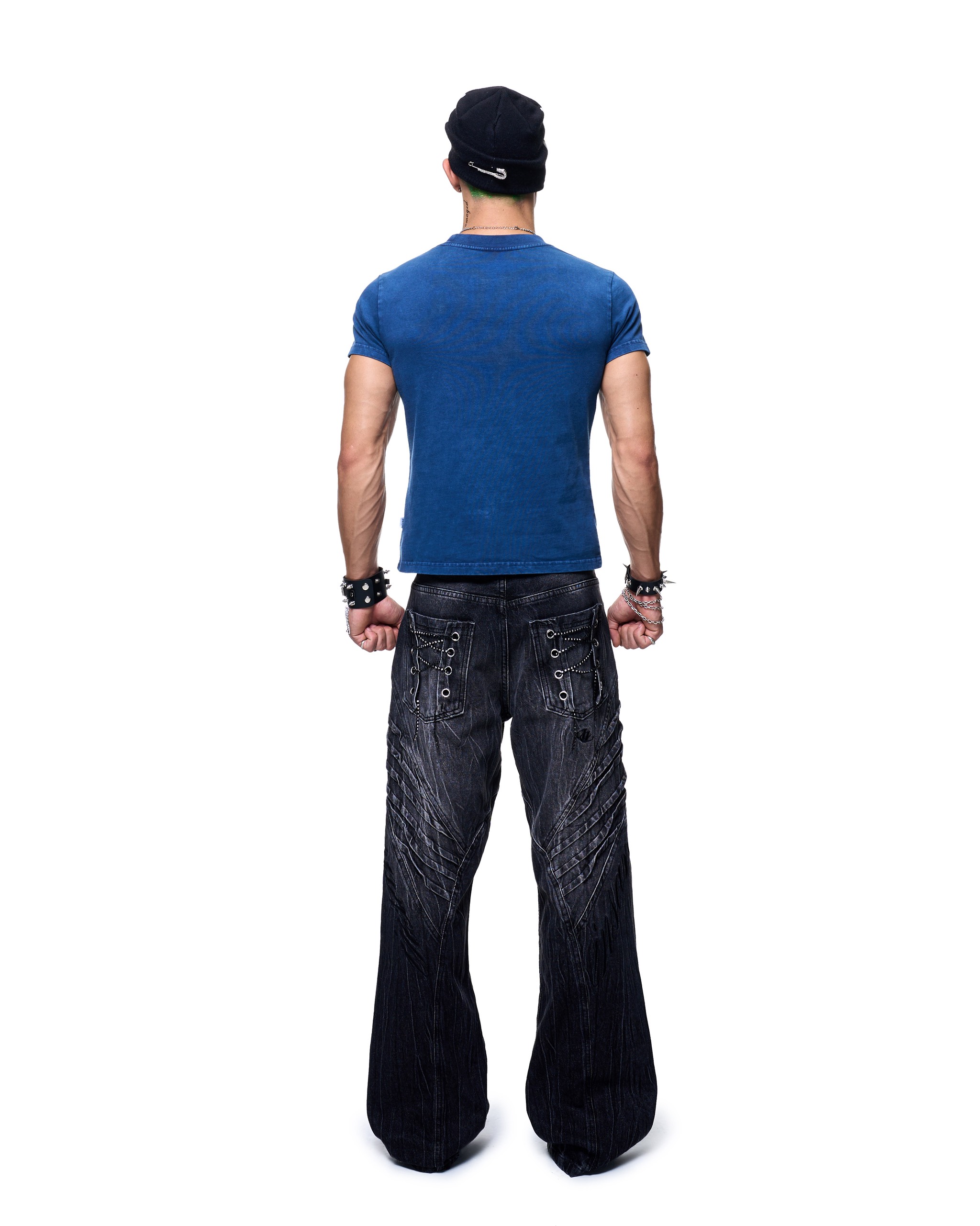 Insane® Hennessy Tee - Washed Blue