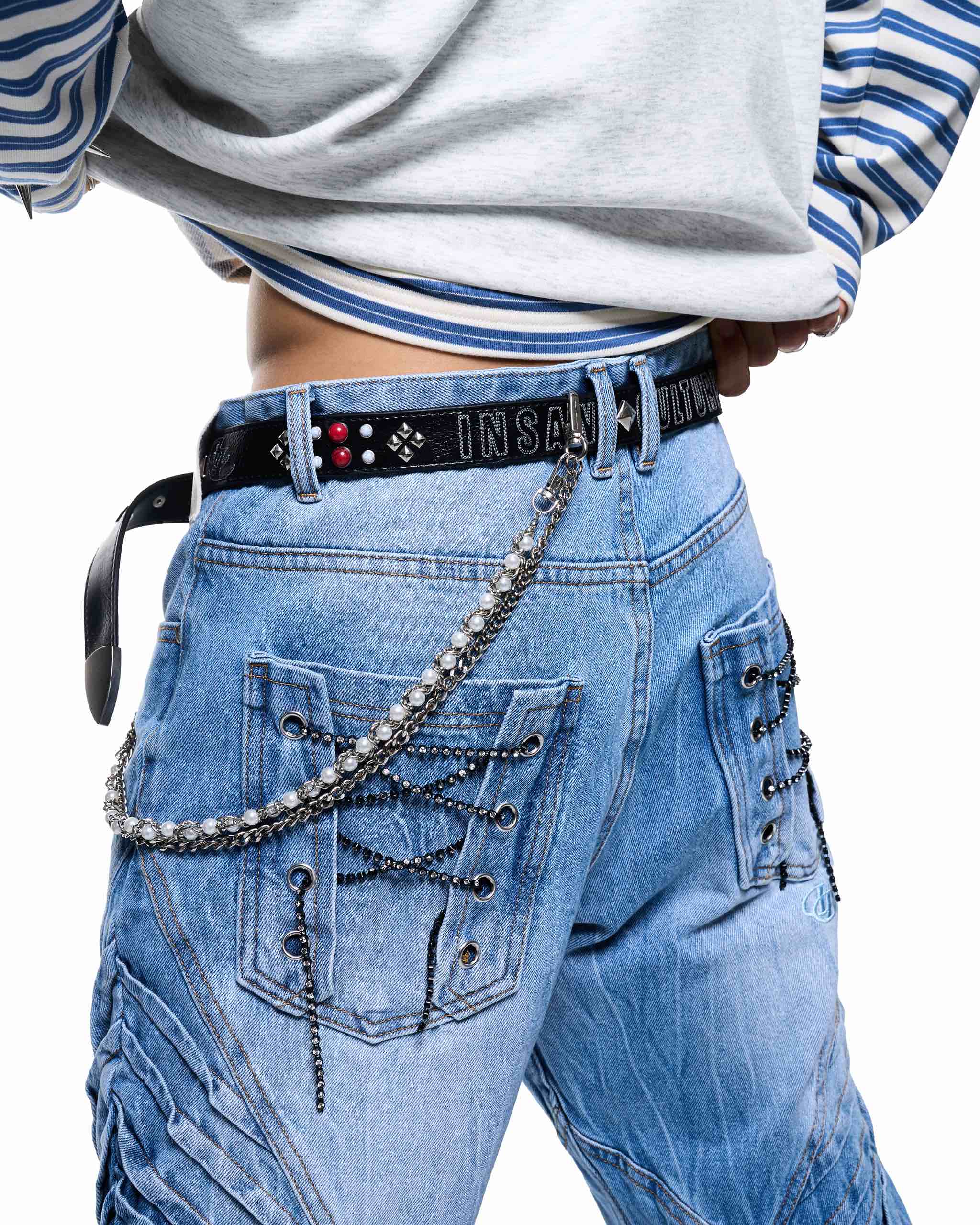 Insane® Preppy Pants - Light Blue