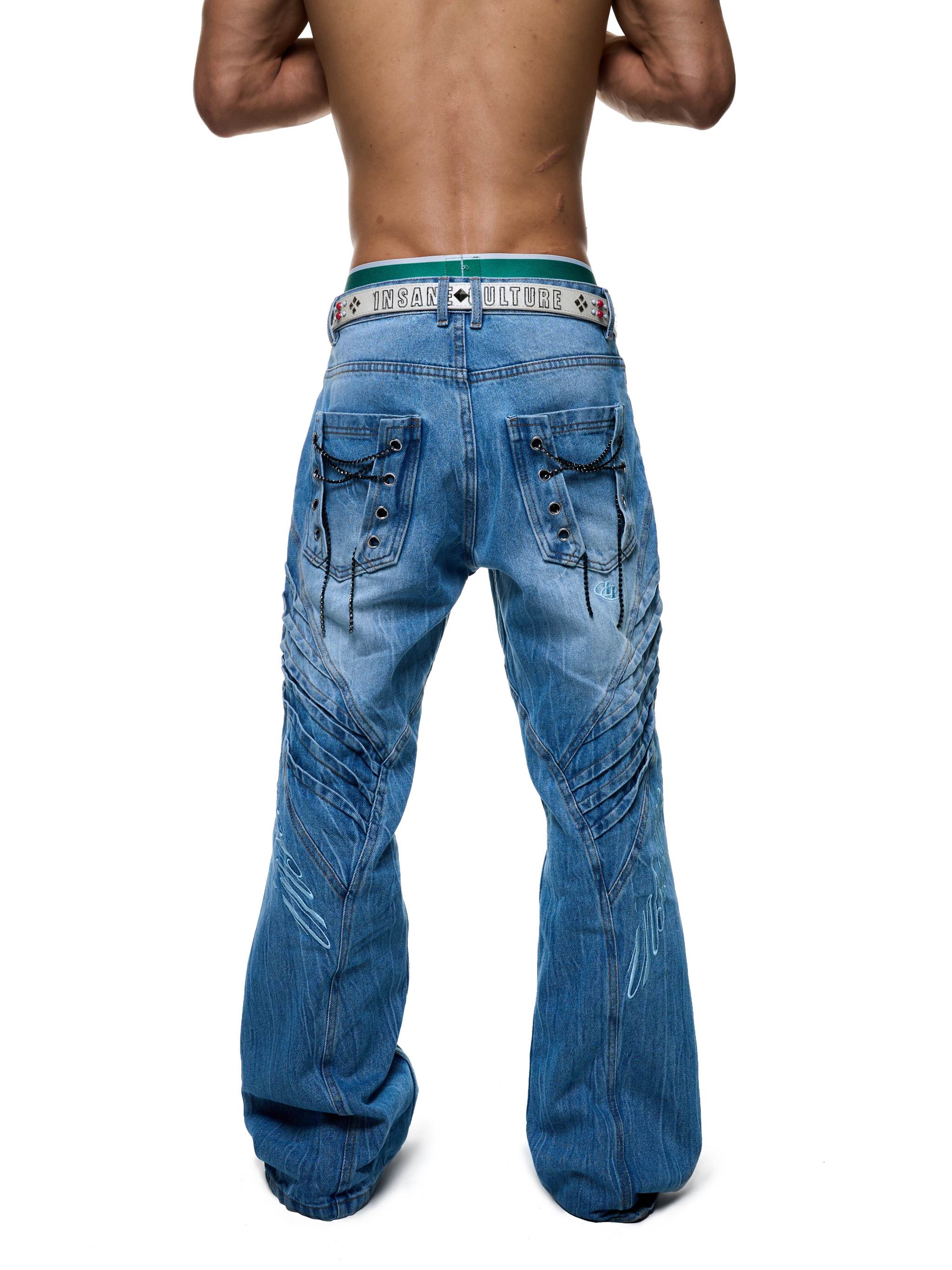 Insane® Preppy Pants - Light Blue