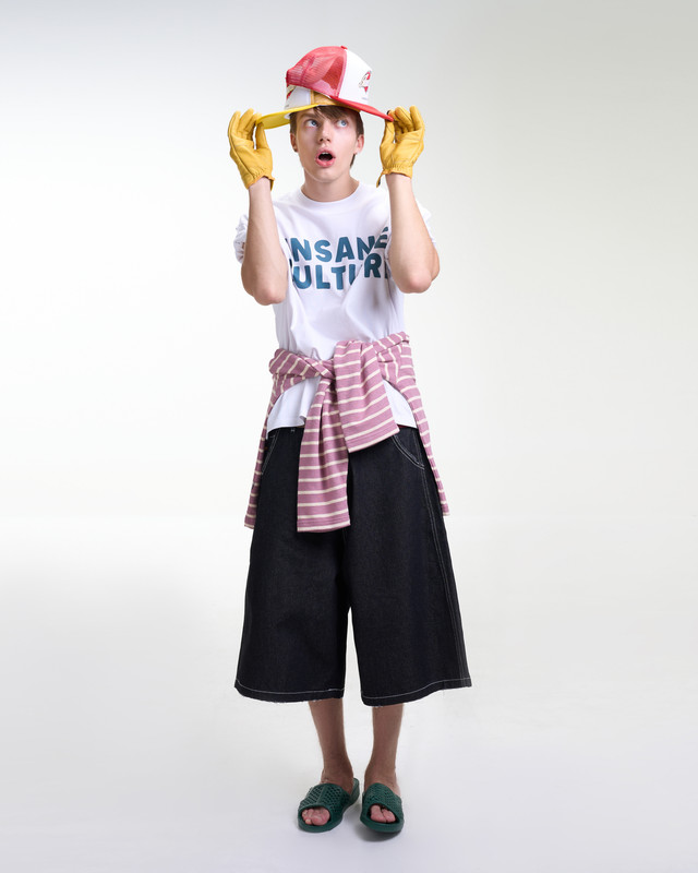 Insane® Culture 26 Washed Tee - Faded White