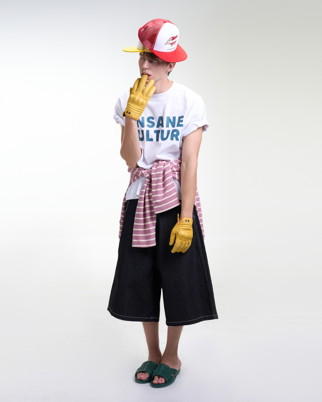 Insane® Culture 26 Washed Tee - Faded White