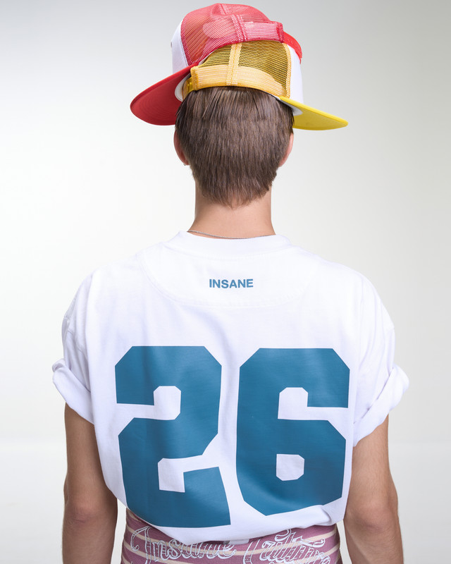 Insane® Culture 26 Washed Tee - Faded White