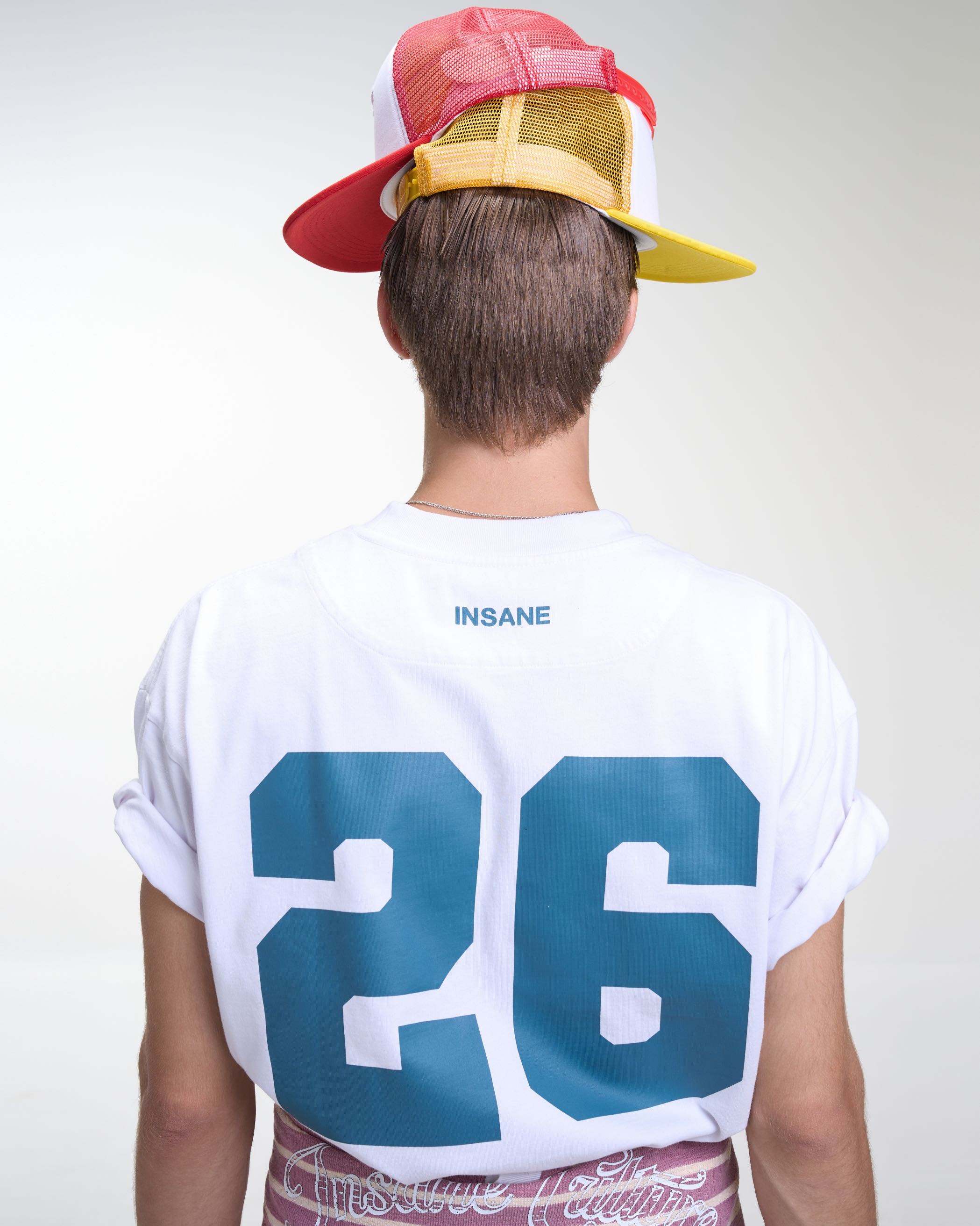 Insane® Culture 26 Washed Tee - Faded White
