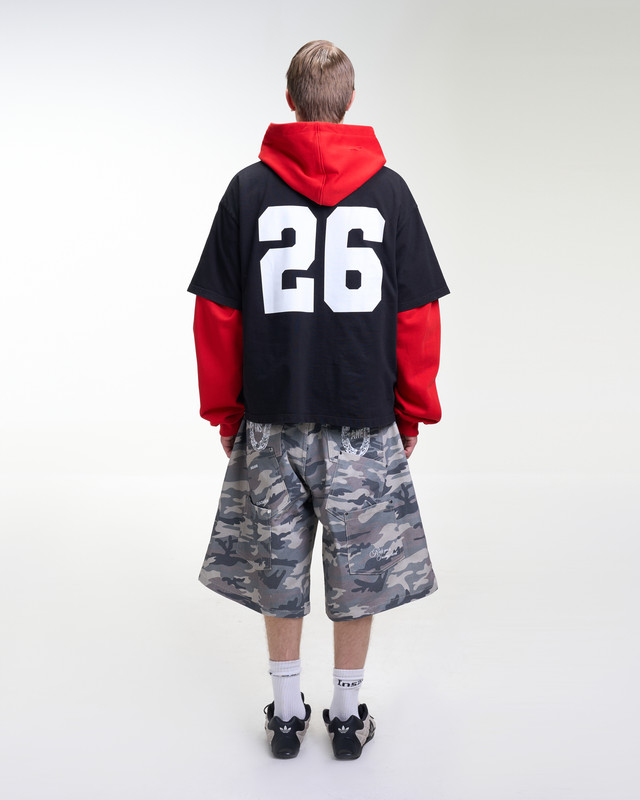 Insane® Culture 26 Washed Tee - Faded Black