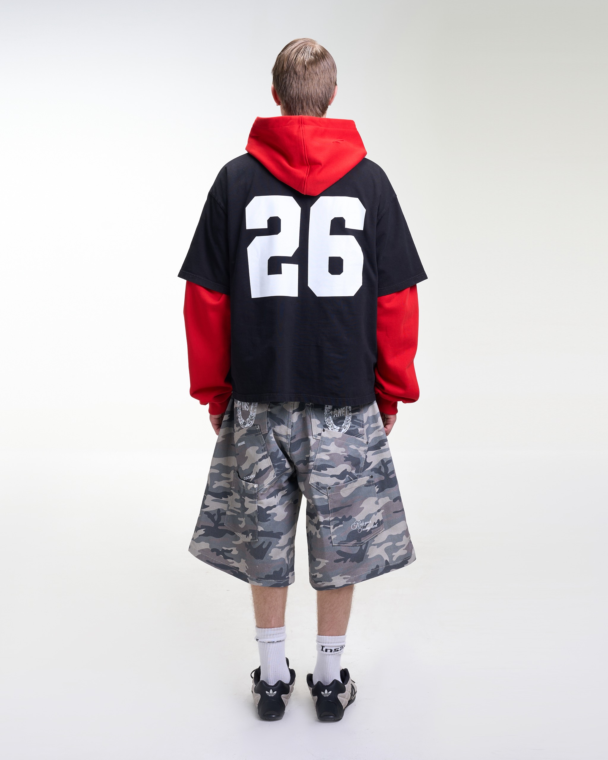 Insane® Culture 26 Washed Tee - Faded Black