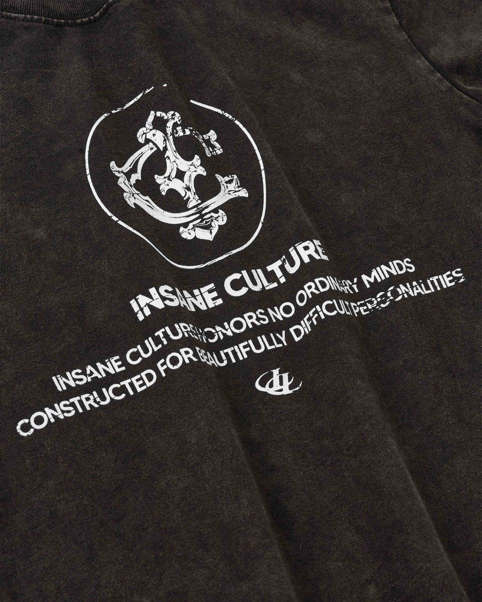 Insane® Hennessy Tee - Washed Brown