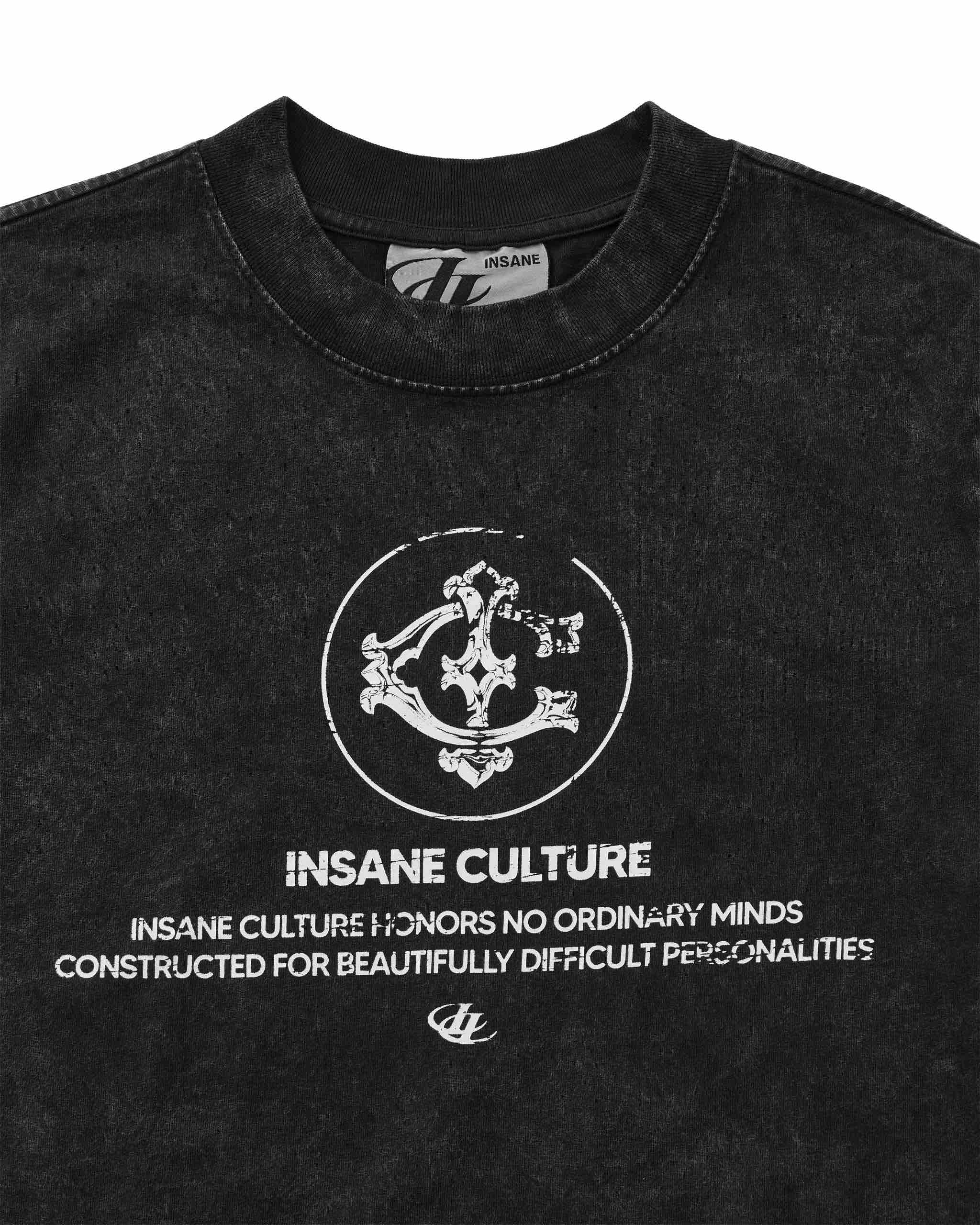Insane® Hennessy Tee - Washed Grey