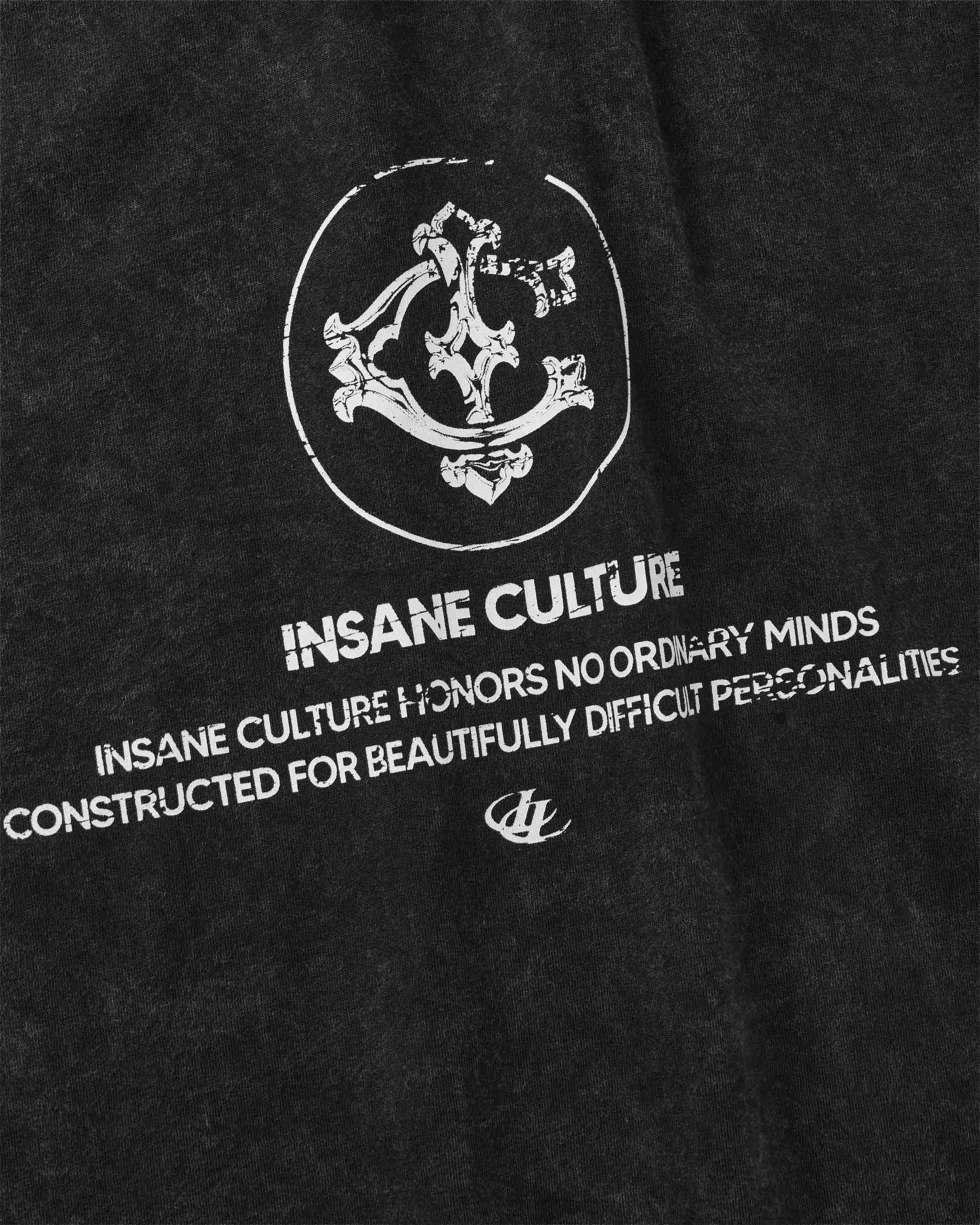 Insane® Hennessy Tee - Washed Grey
