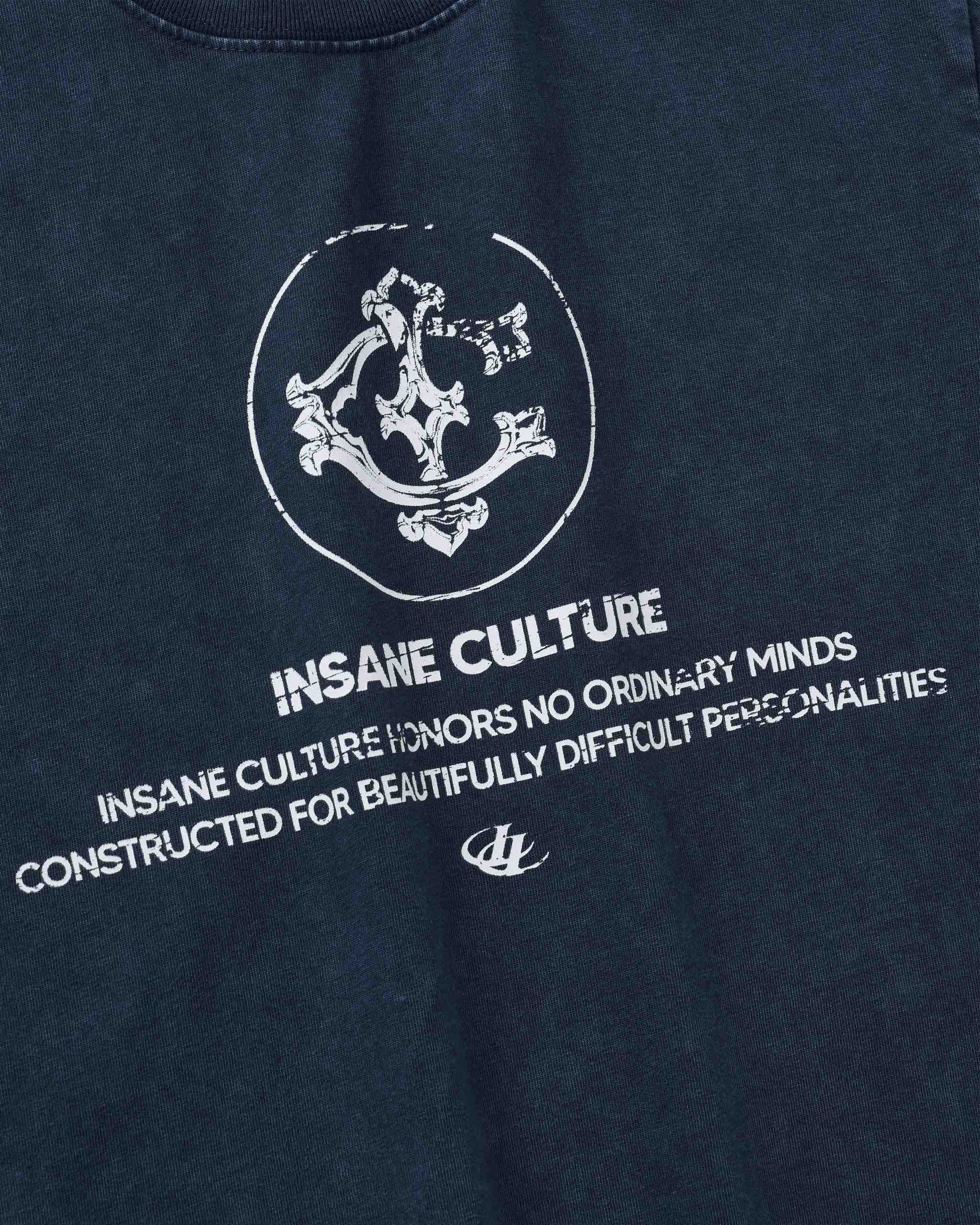 Insane® Hennessy Tee - Washed Blue