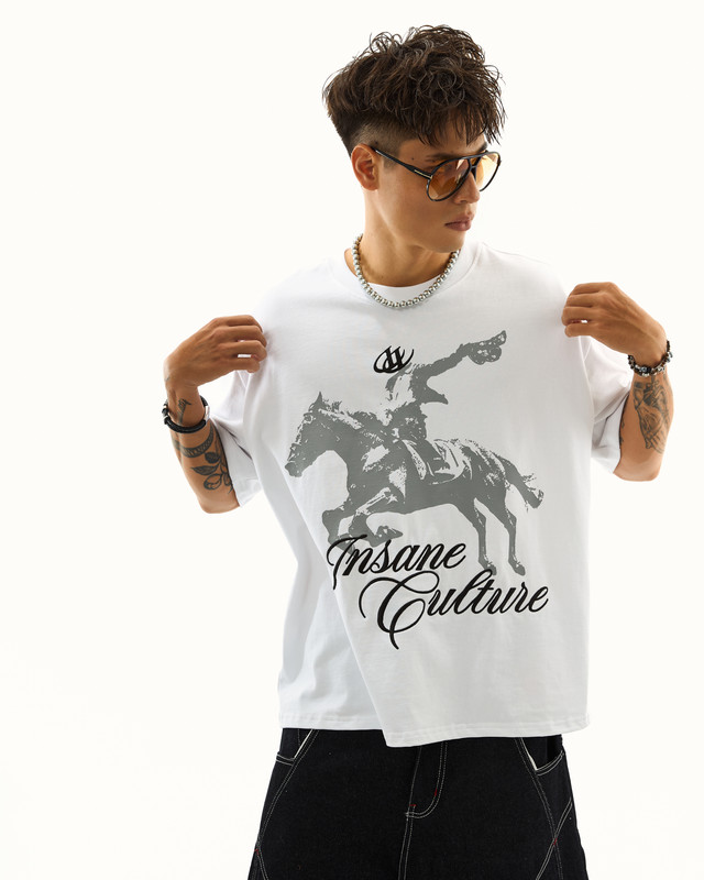 Insane® Rodeo Tee - White