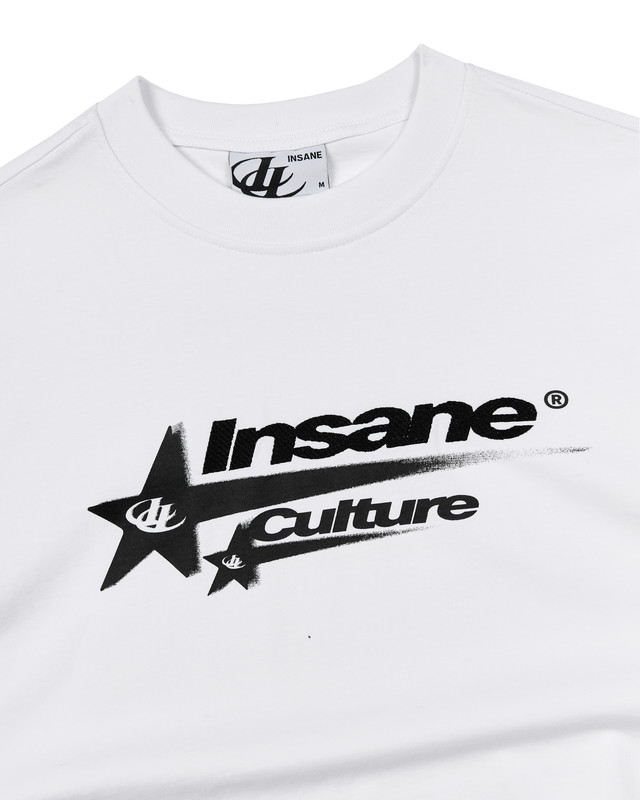 Insane® Shooting Star Tee - White